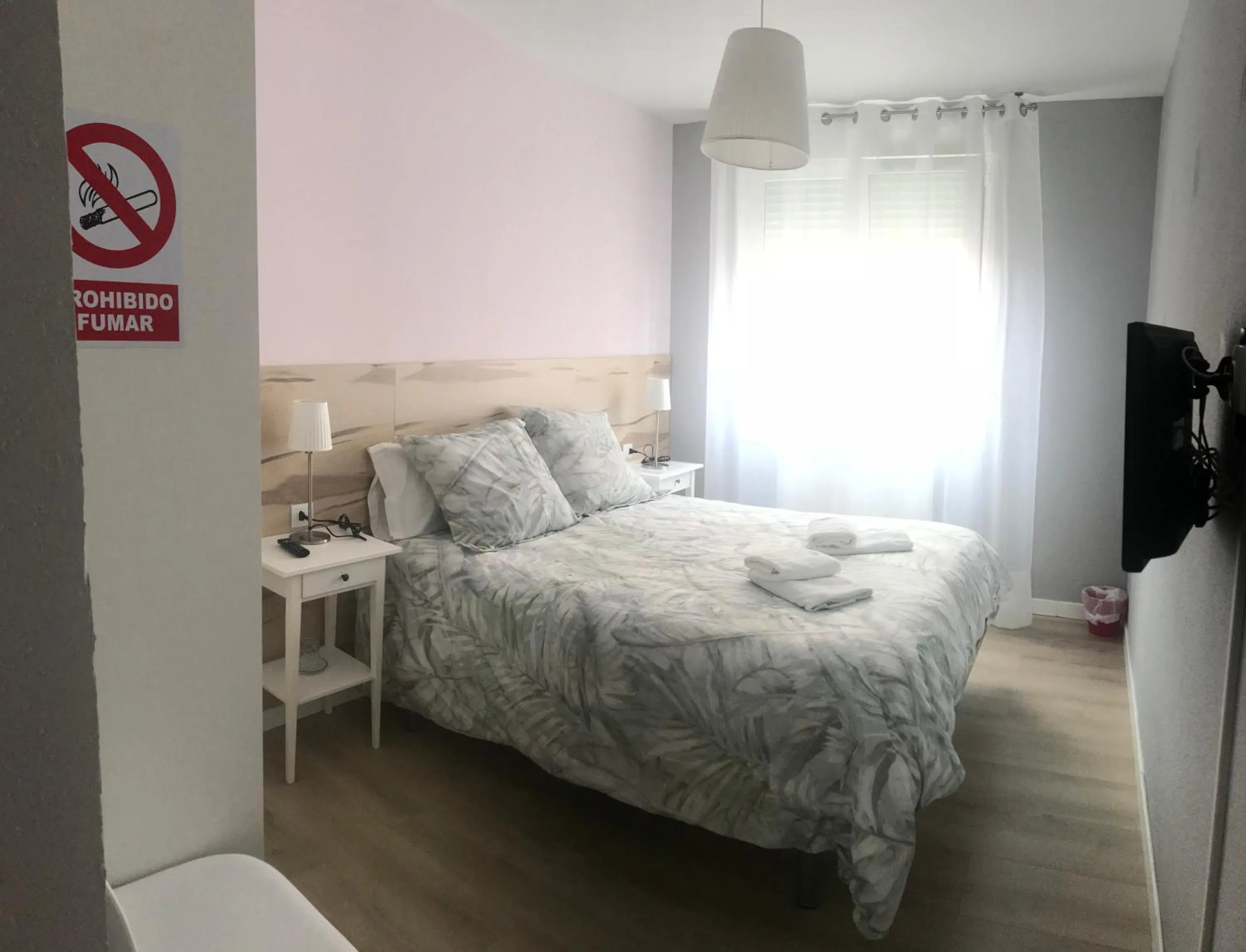 Bed in Alojamientos Olga