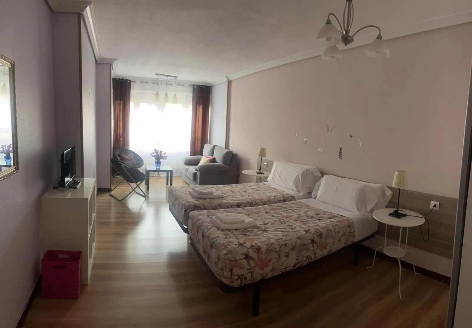 Bed in Alojamientos Olga