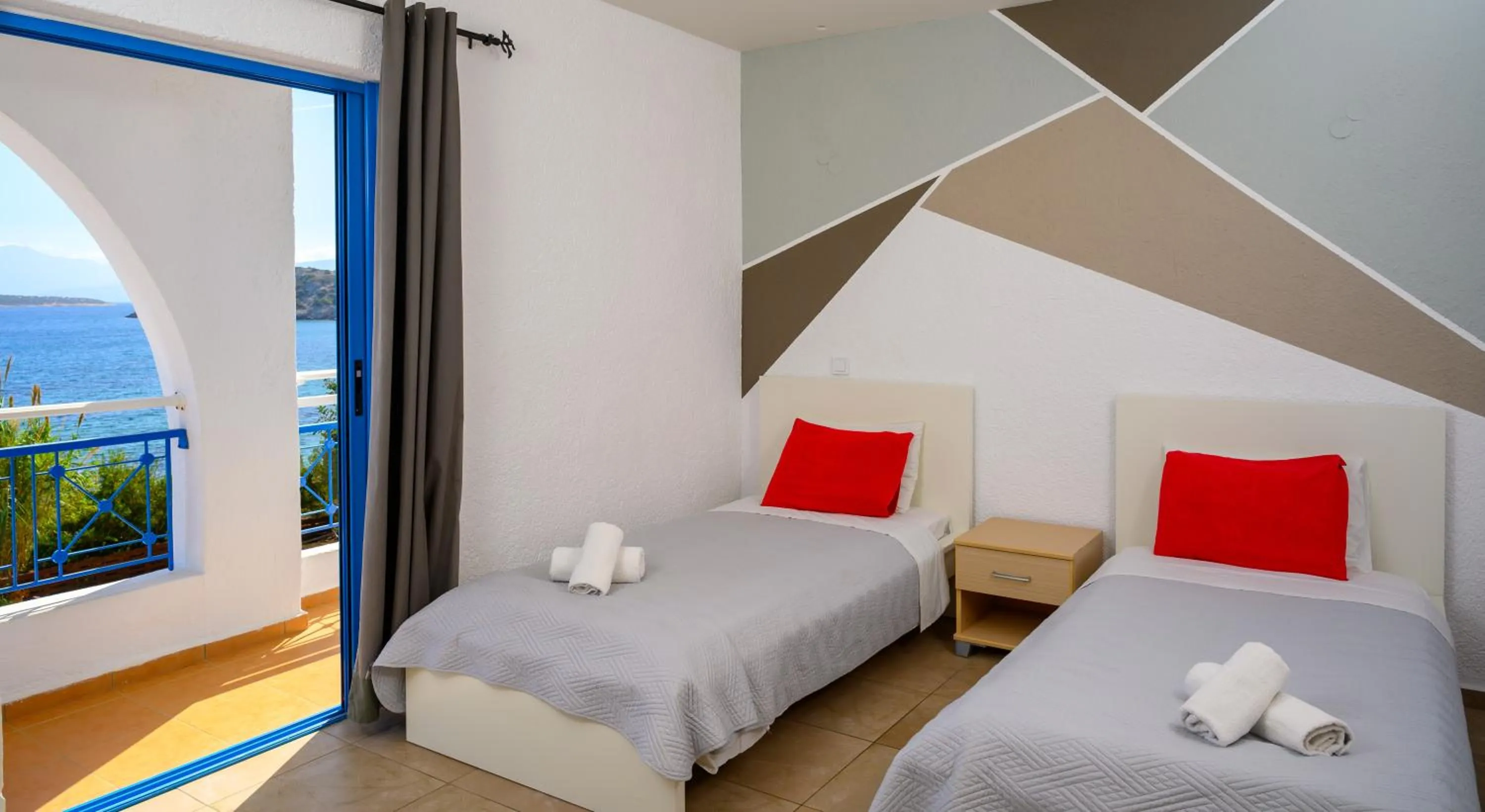 Bed in Havania Apartments