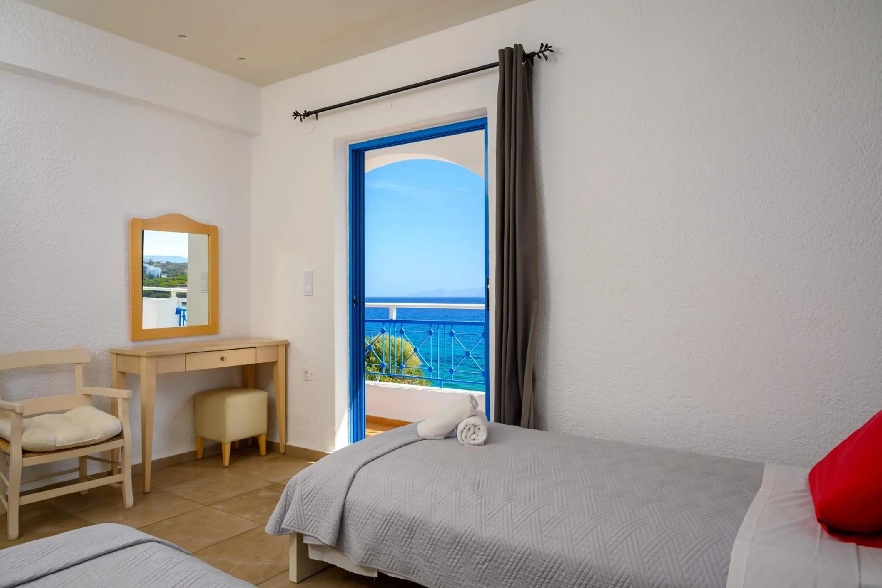Bed in Havania Apartments