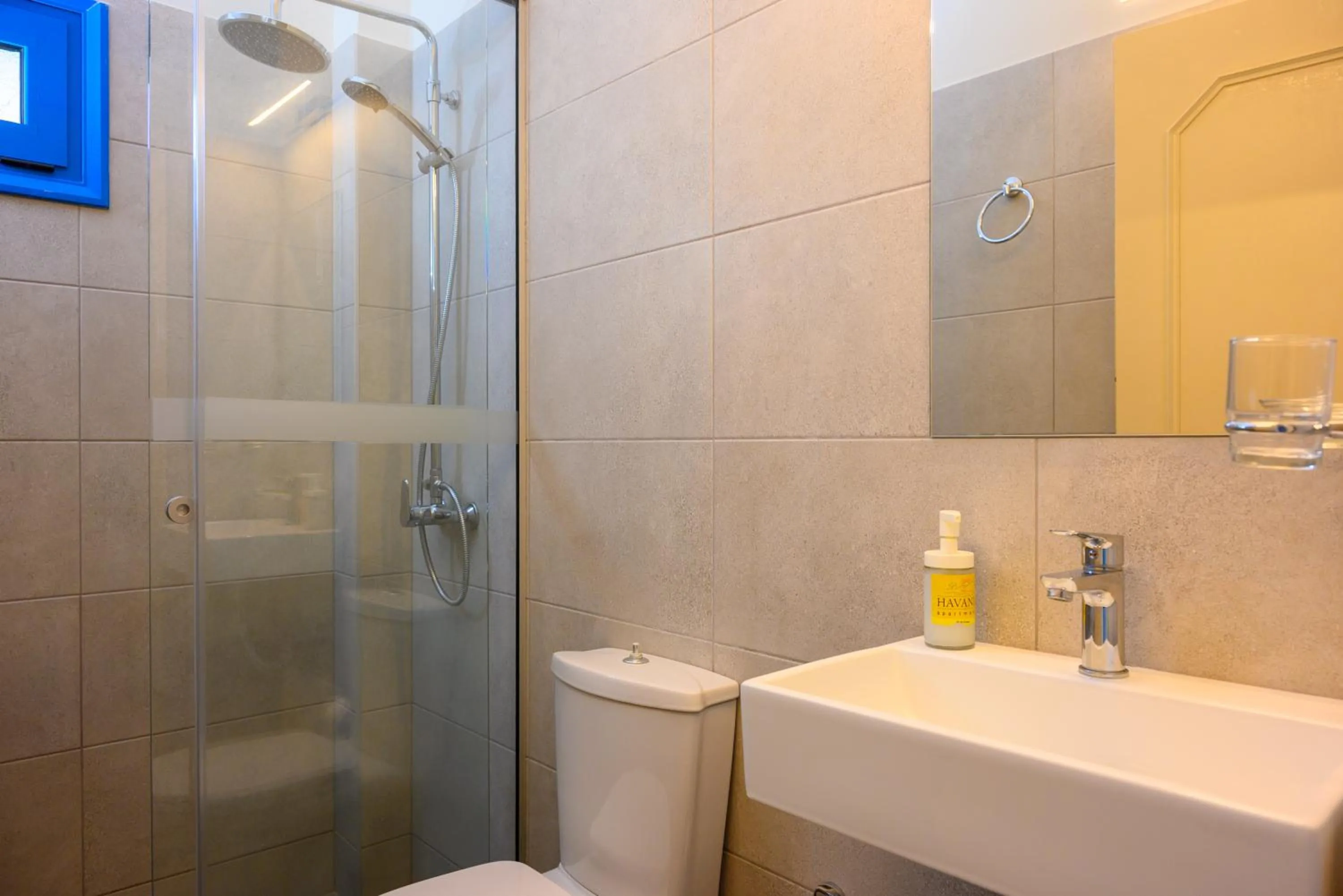 Shower in Havania Apartments