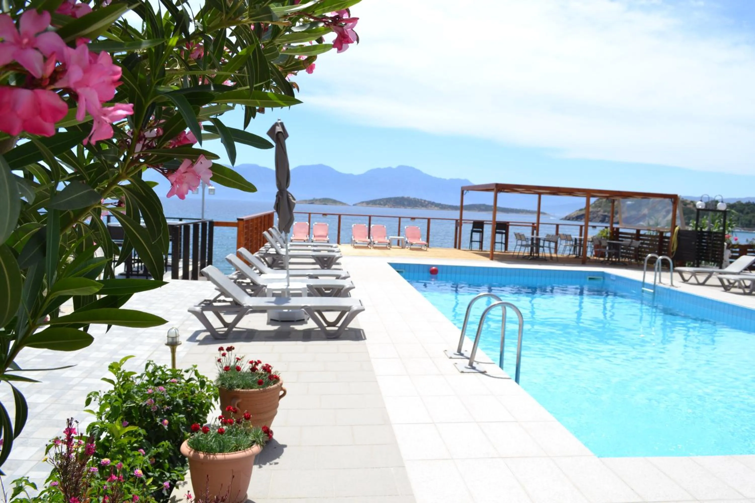 Swimming pool in Havania Apartments