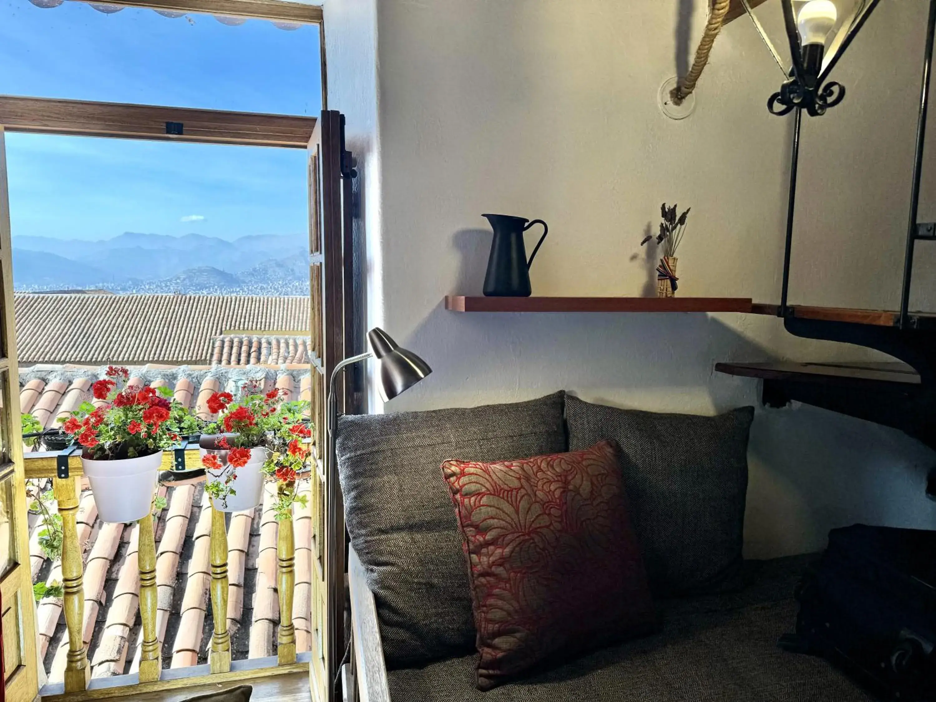 Twin Room with Mountain View in ARQUEOLOGO Exclusive Boutique Hotel Cusco - Centro Histórico Twin Room with Mountain View in ARQUEOLOGO Exclusive Boutique Hotel Cusco - Centro Histórico