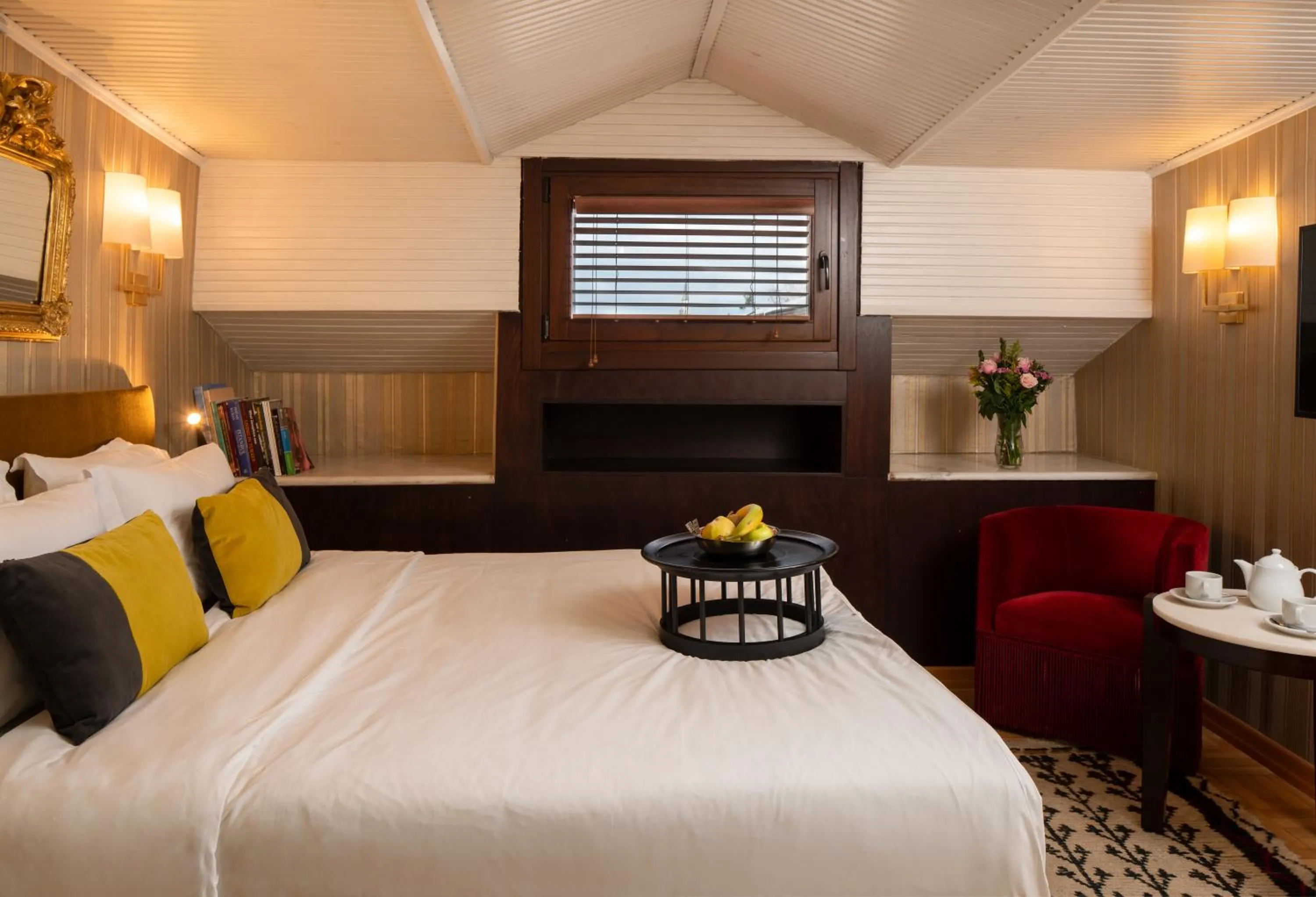 Bed in Hotel Ibrahim Pasha