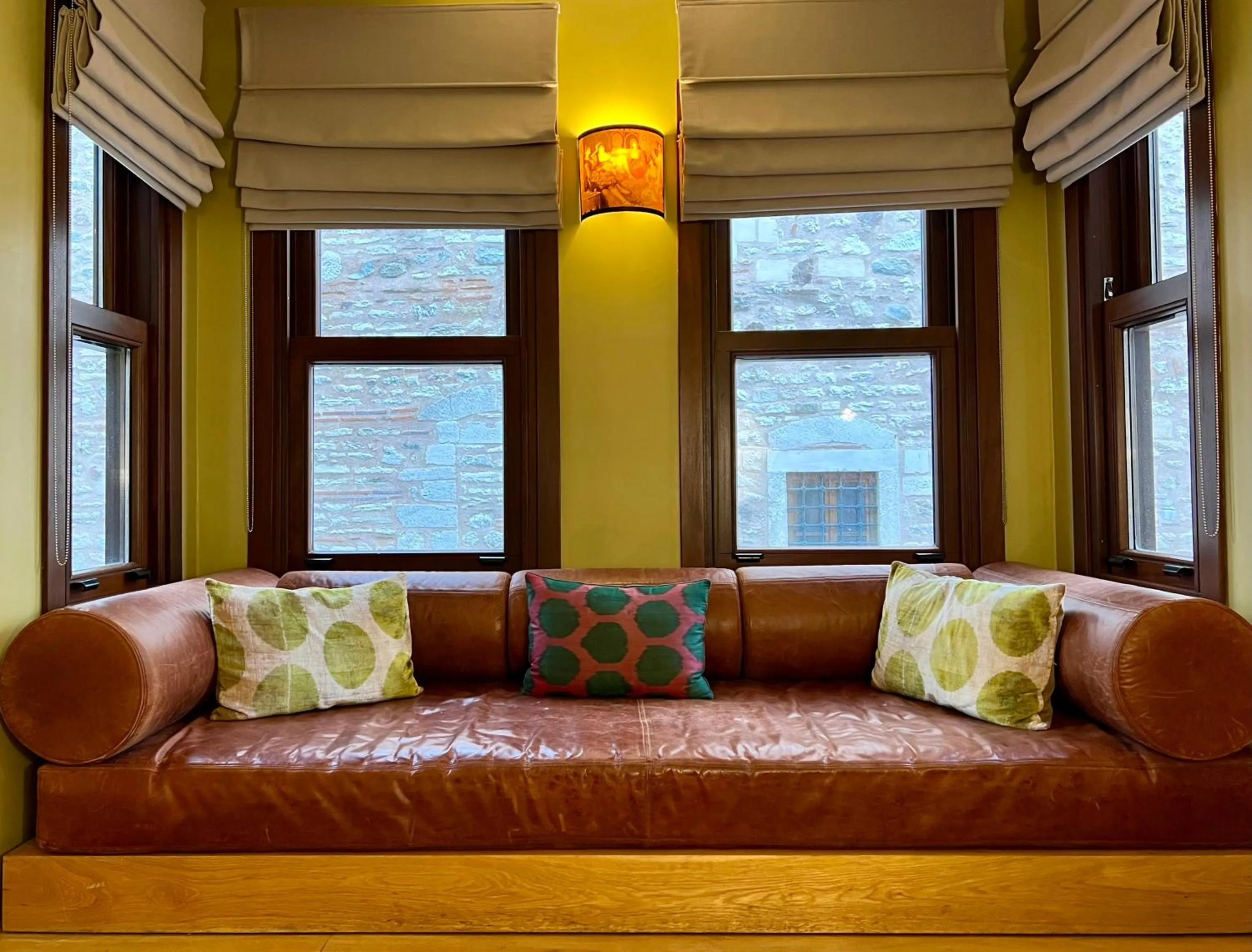 Seating area in Hotel Ibrahim Pasha