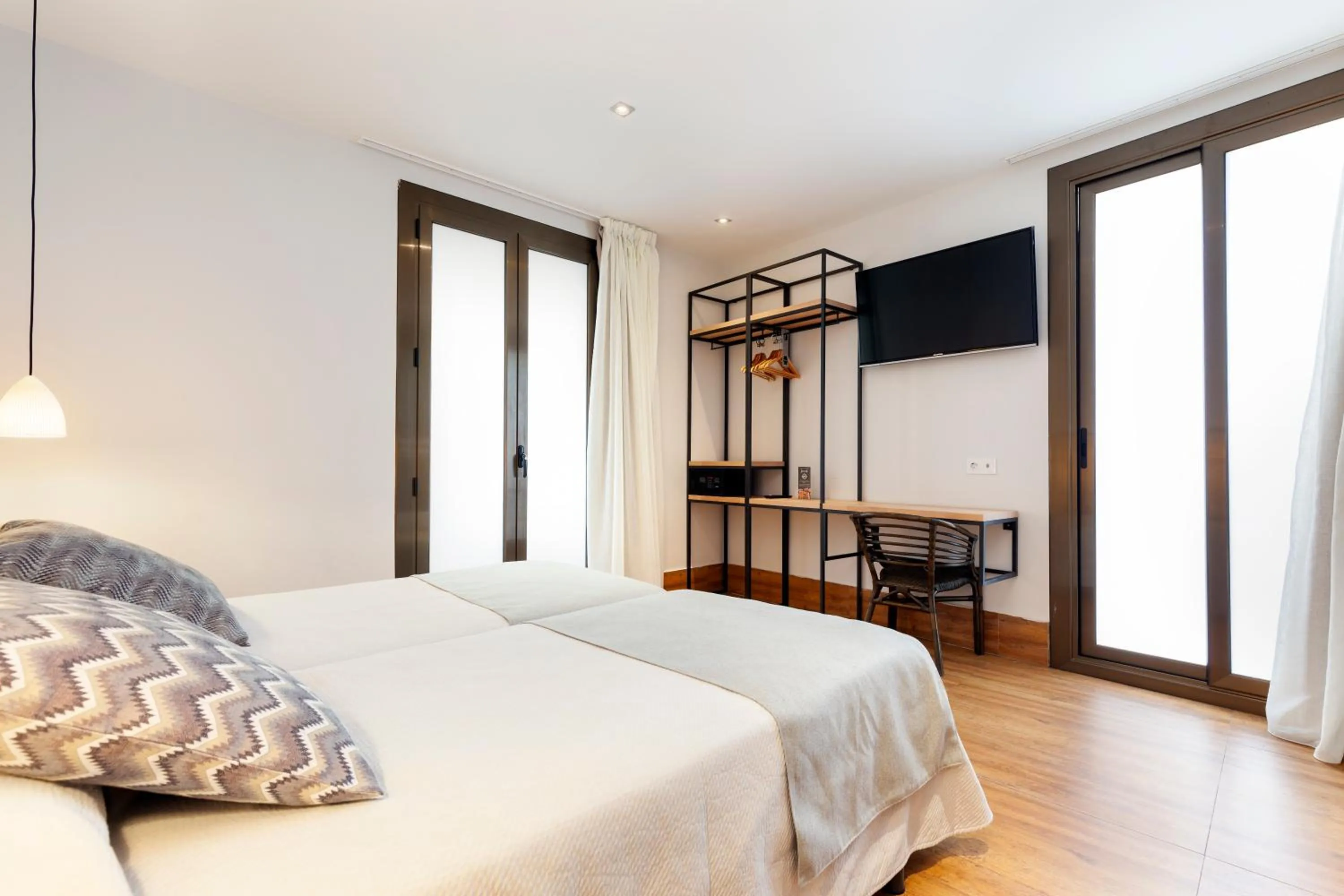 Photo of the whole room, Bed in Hostal Fernando