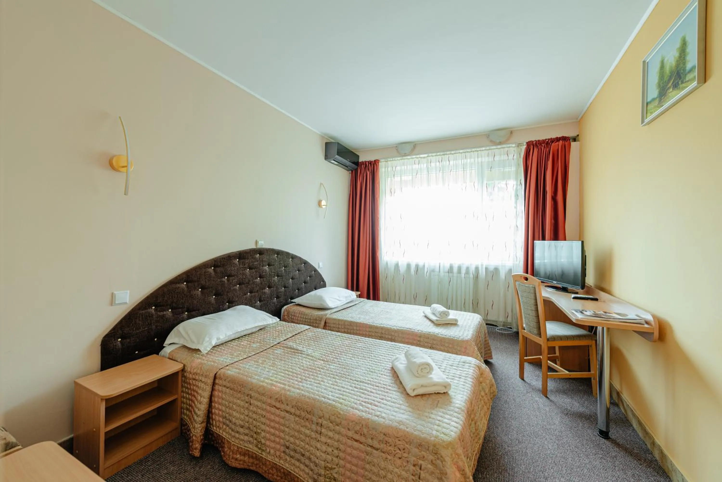 Bedroom, Bed in Hotel Rusca