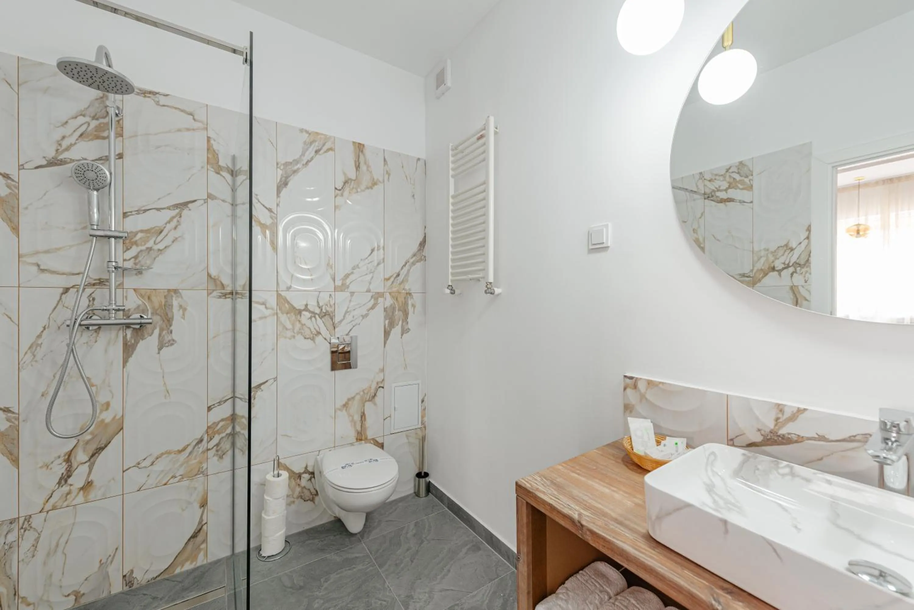 Bathroom in Hotel Rusca