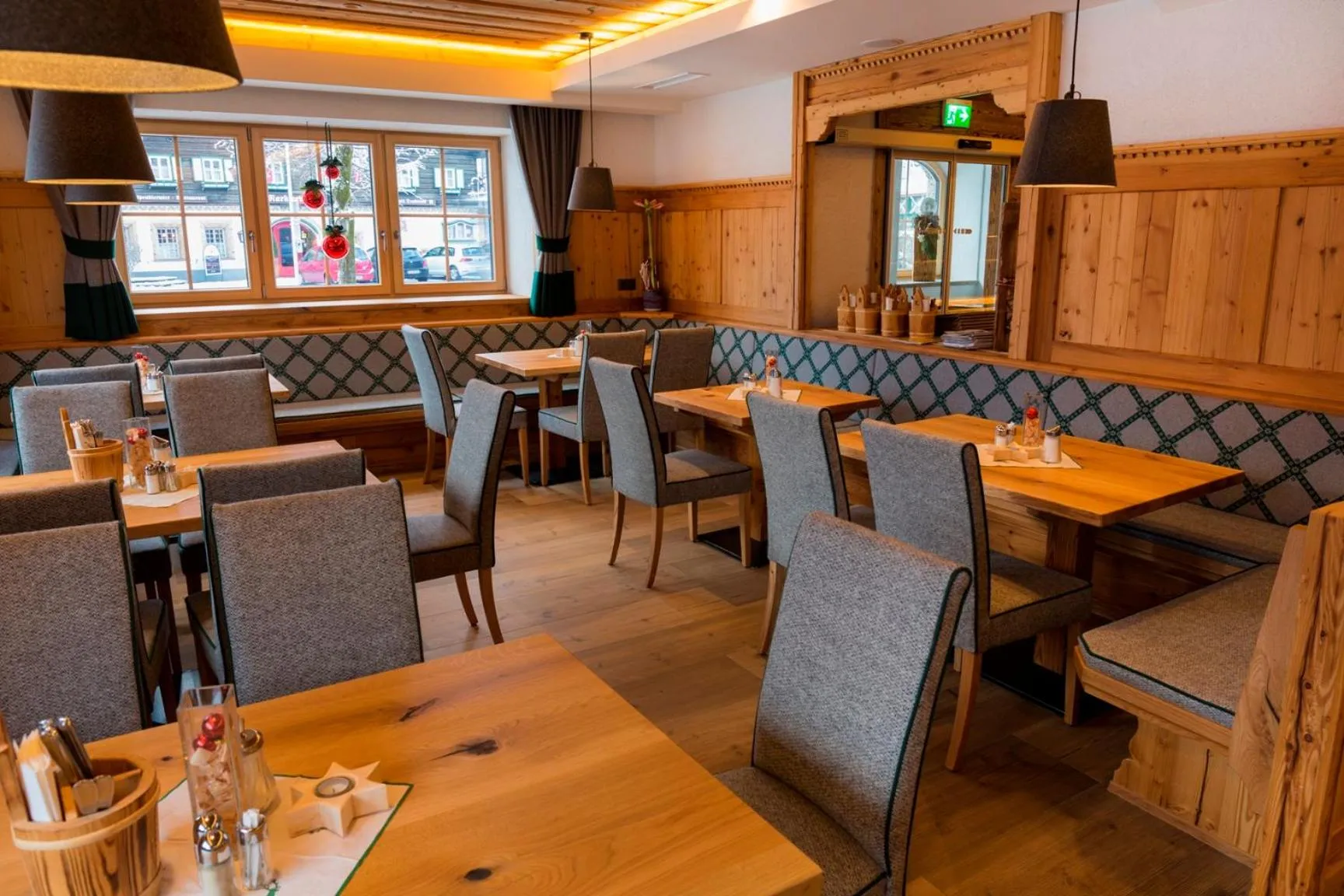 Seating area in Hotel Rosner