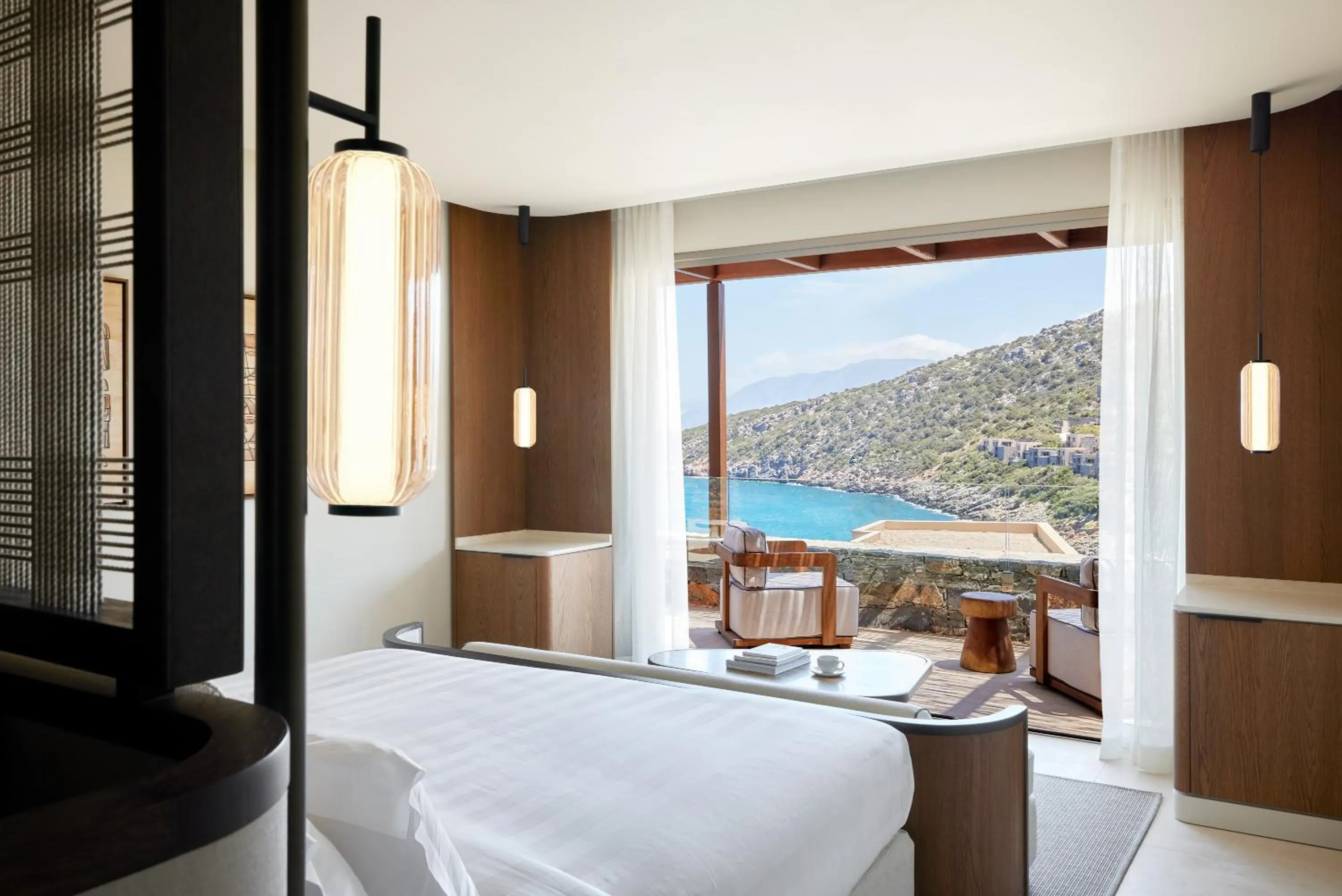 Bed in Daios Cove