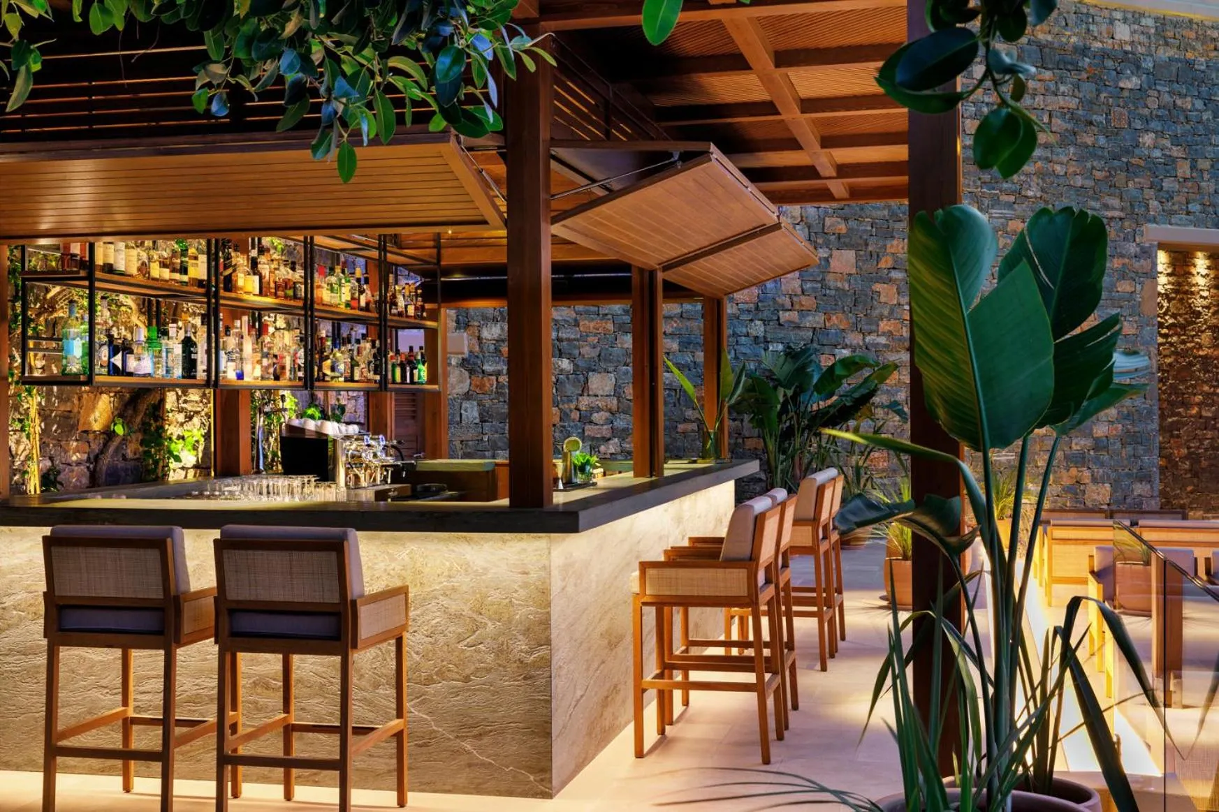 Lounge or bar in Daios Cove