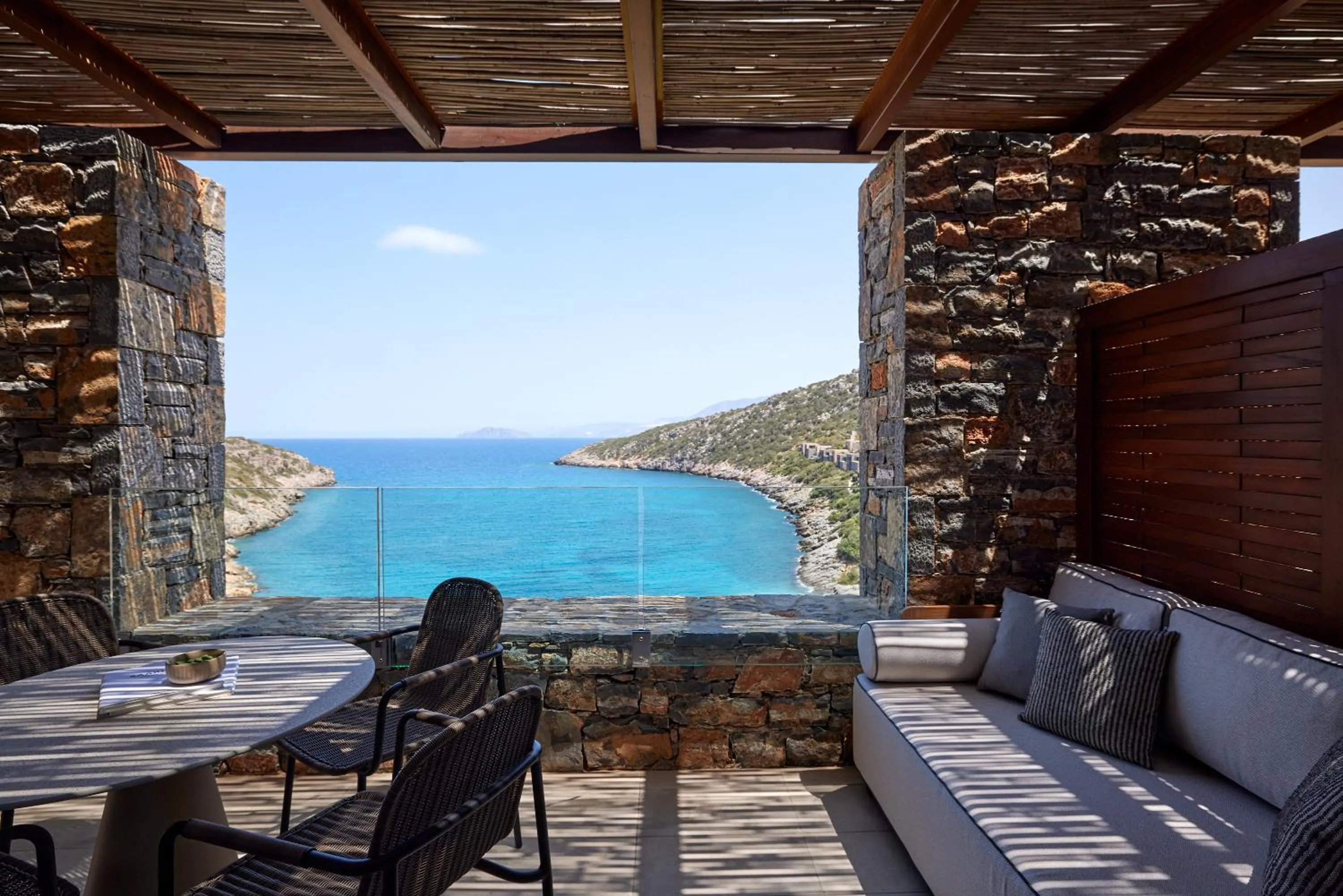 Balcony/Terrace in Daios Cove
