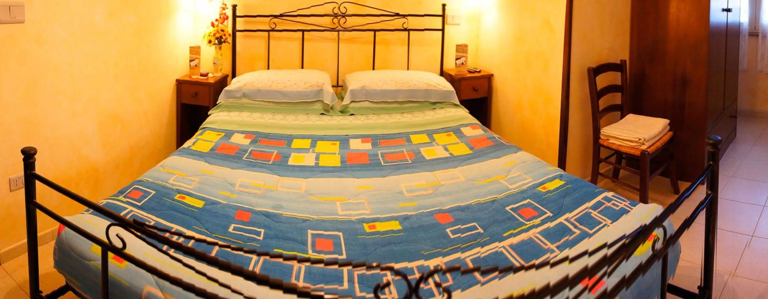 Bedroom, Bed in Albergo Vittoria