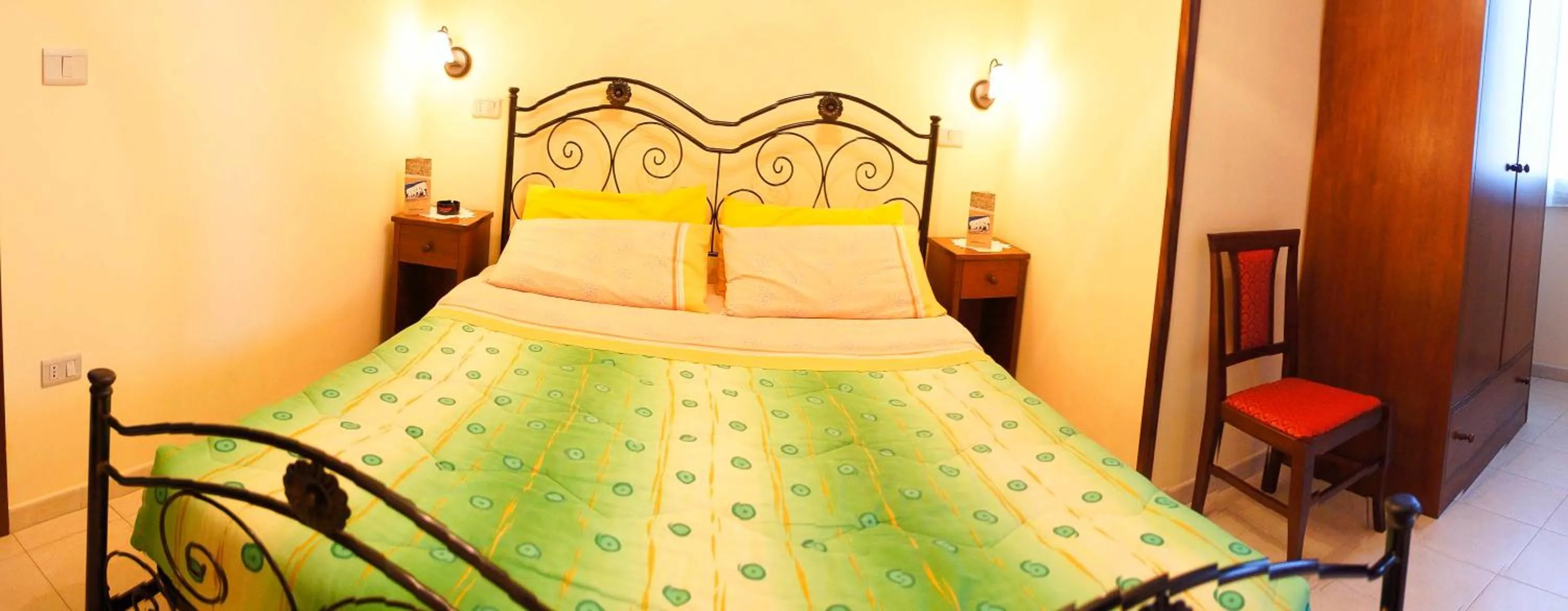 Bedroom, Bed in Albergo Vittoria