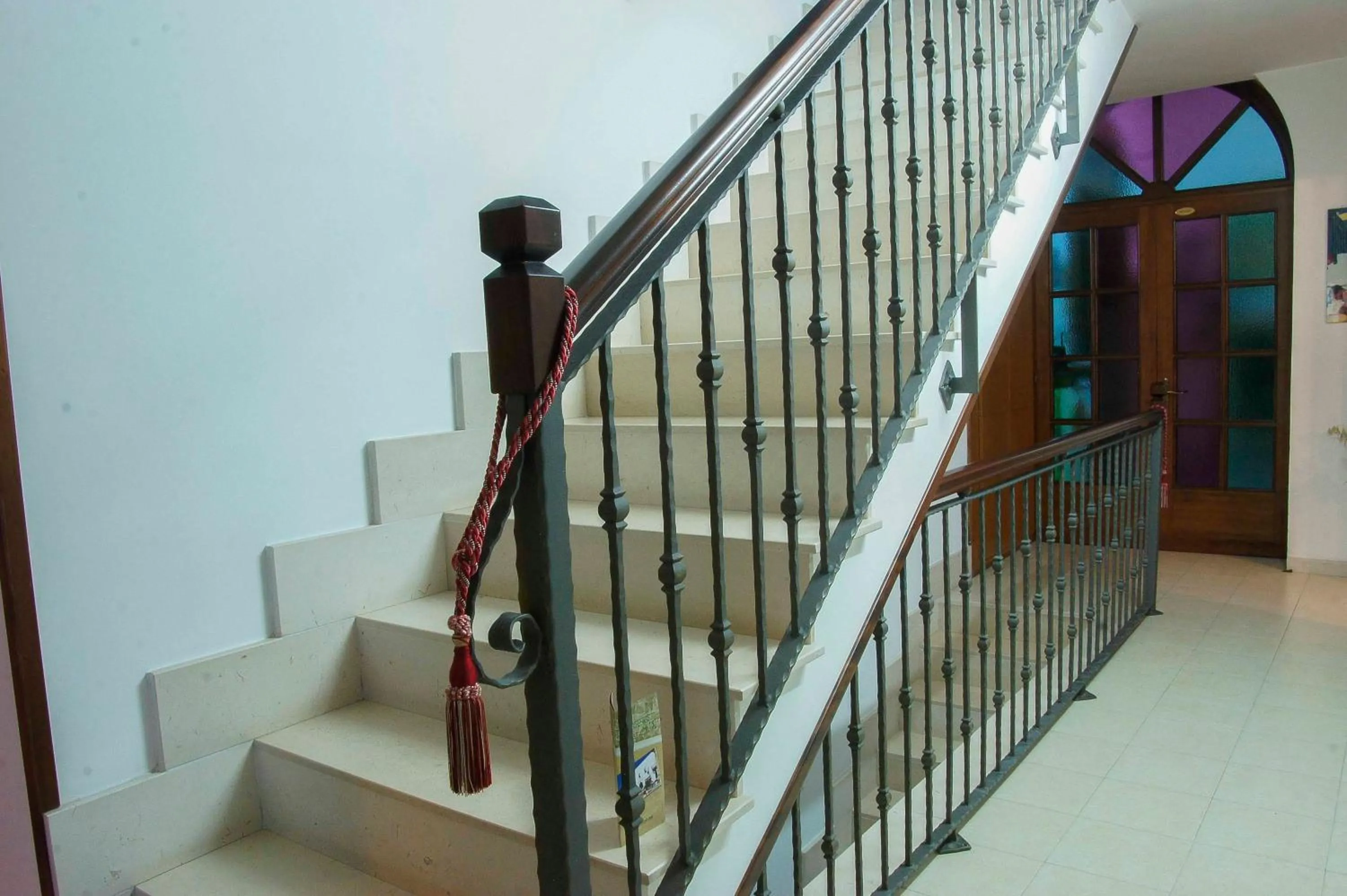 Decorative detail in Albergo Vittoria