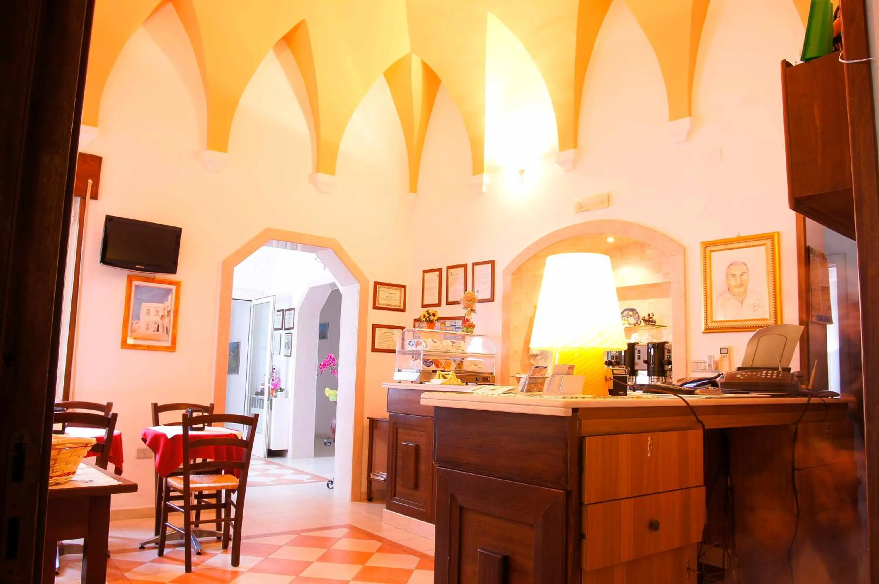 Coffee/tea facilities in Albergo Vittoria