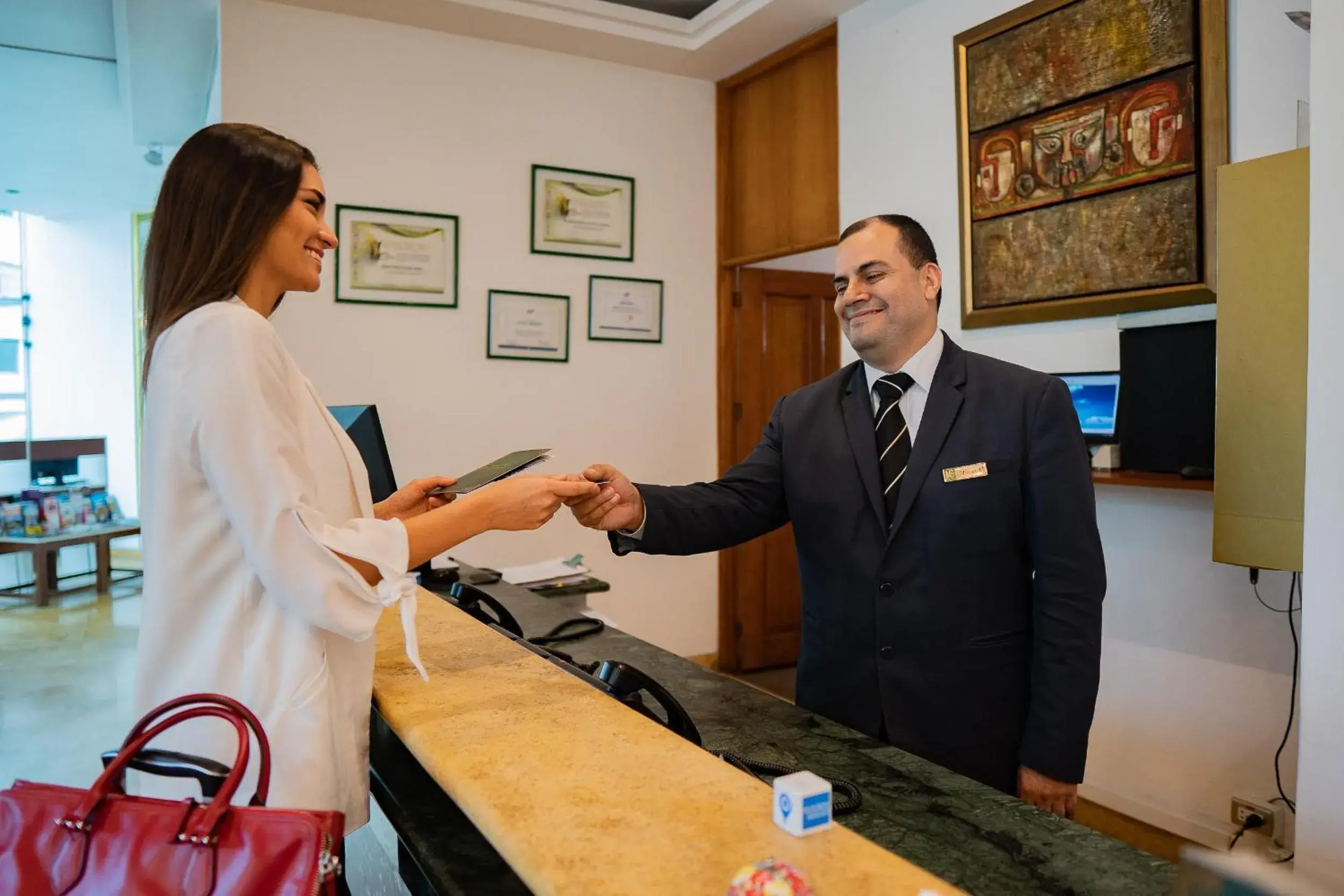 Staff in Miraflores Colon Hotel Staff in Miraflores Colon Hotel