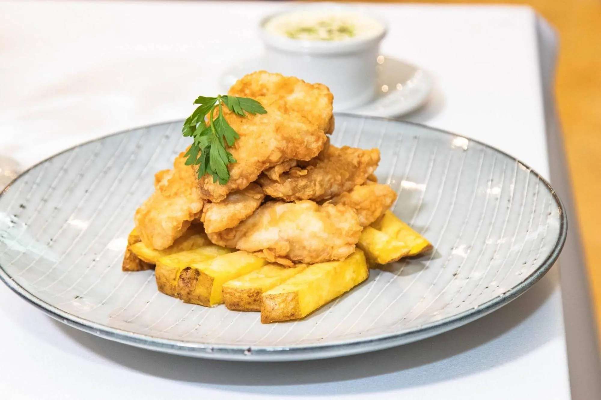 Food close-up in Miraflores Colon Hotel