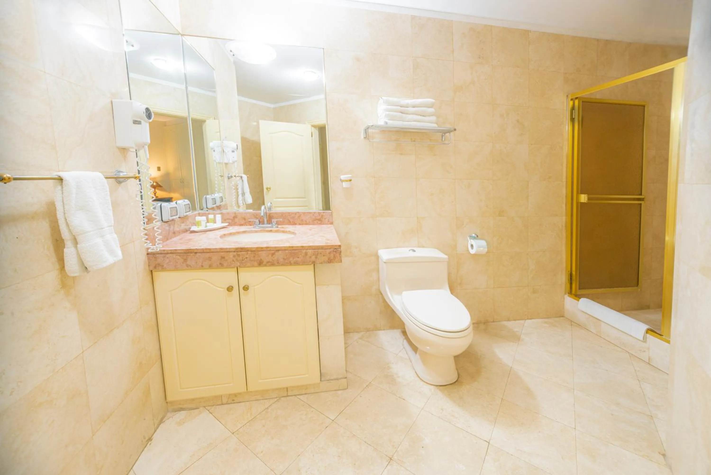 Bathroom in Miraflores Colon Hotel