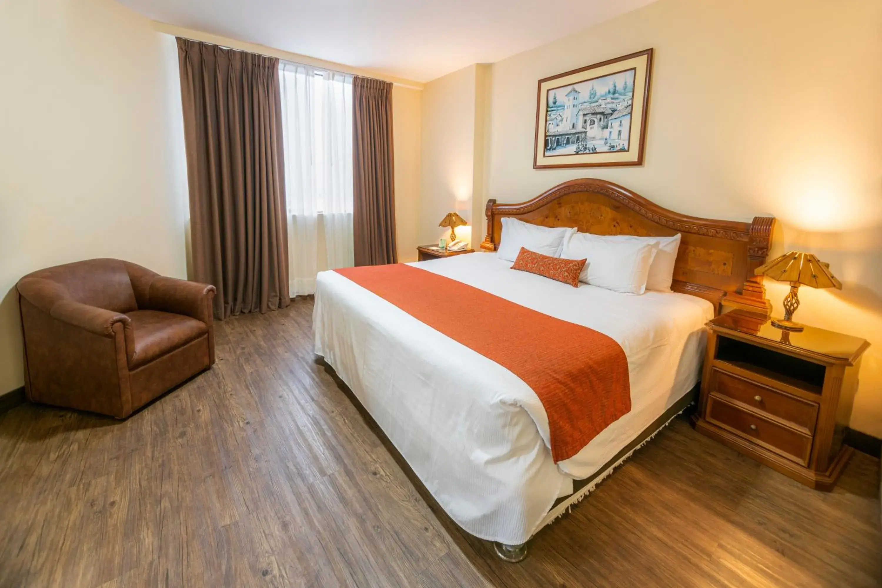 Bed in Miraflores Colon Hotel Bed in Miraflores Colon Hotel