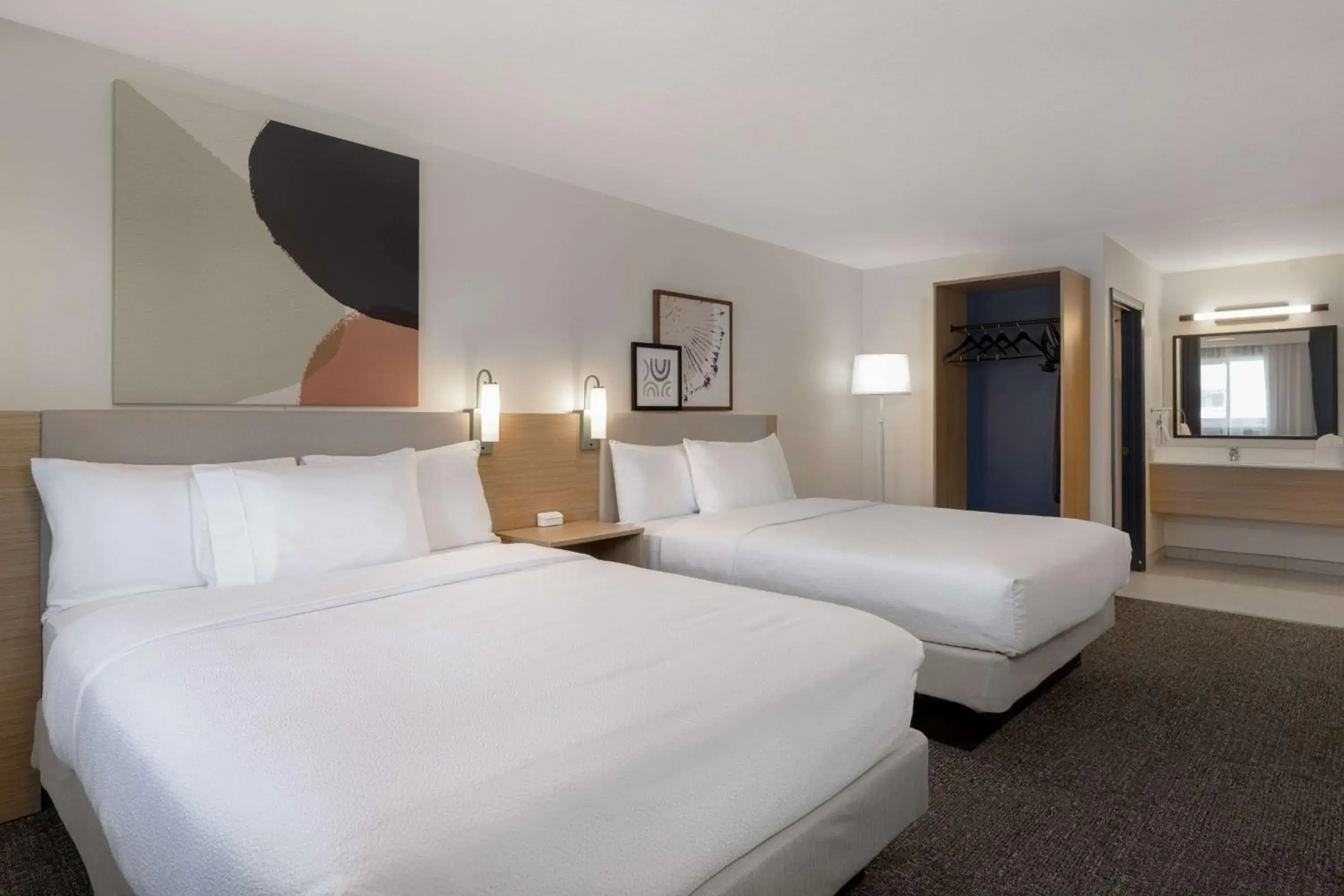 Bed in Spark By Hilton Santa Nella Bed in Spark By Hilton Santa Nella