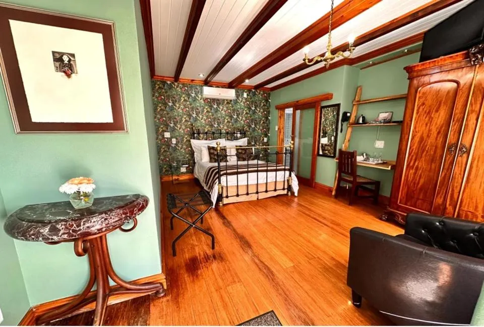 Bed in Evergreen Manor and Spa