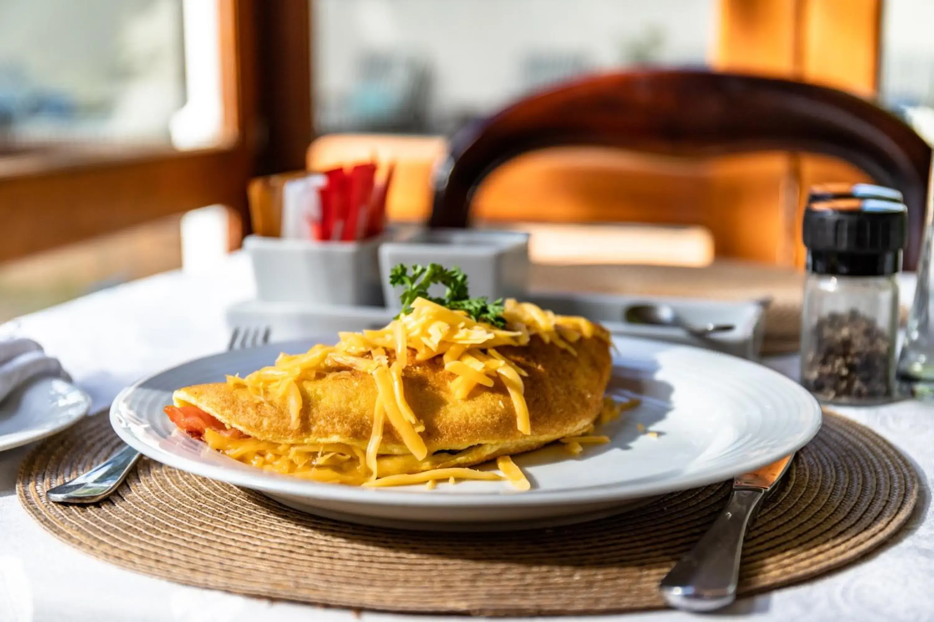 Breakfast in Evergreen Manor and Spa Breakfast in Evergreen Manor and Spa