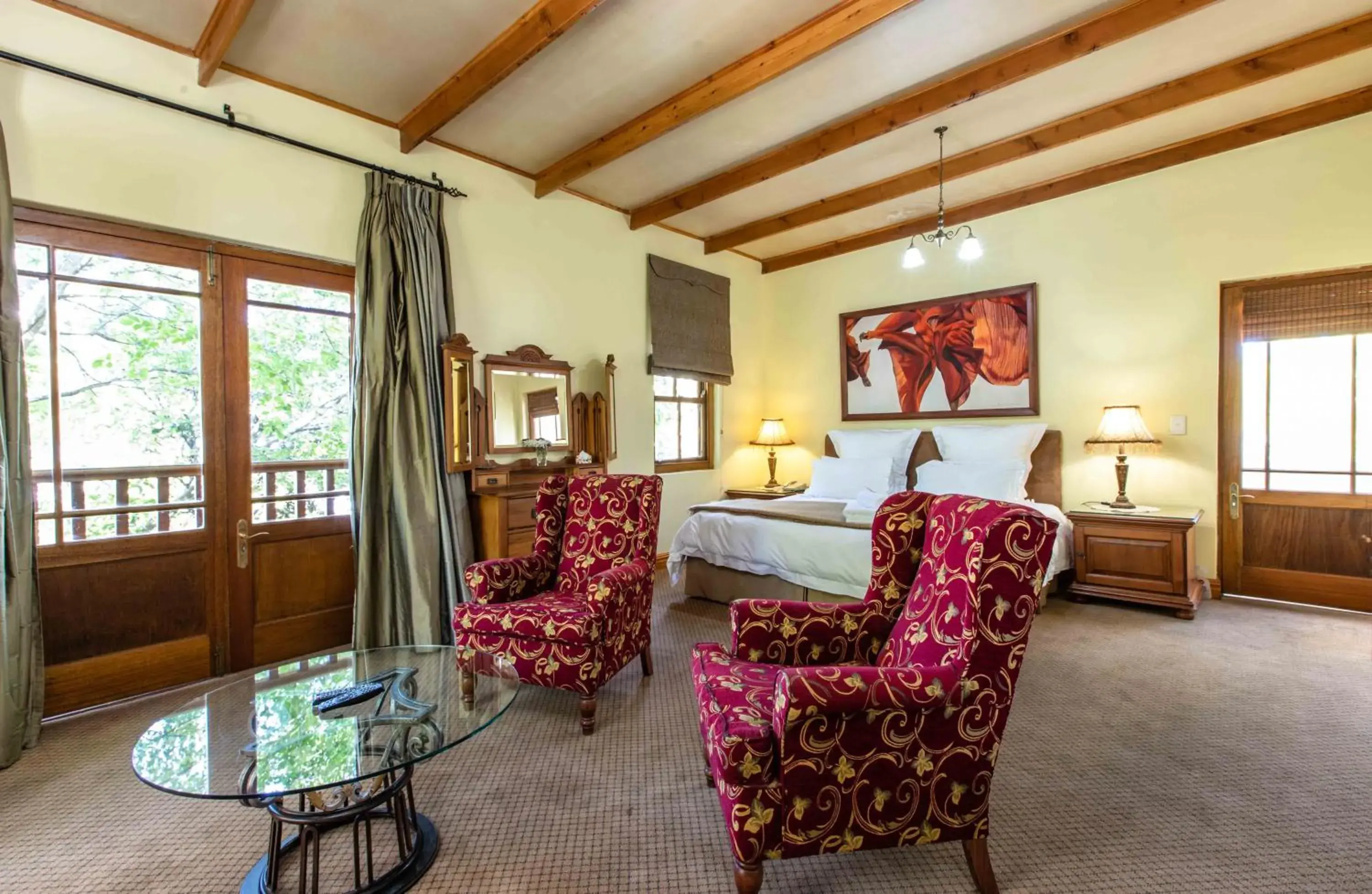 Bed in Evergreen Manor and Spa Bed in Evergreen Manor and Spa