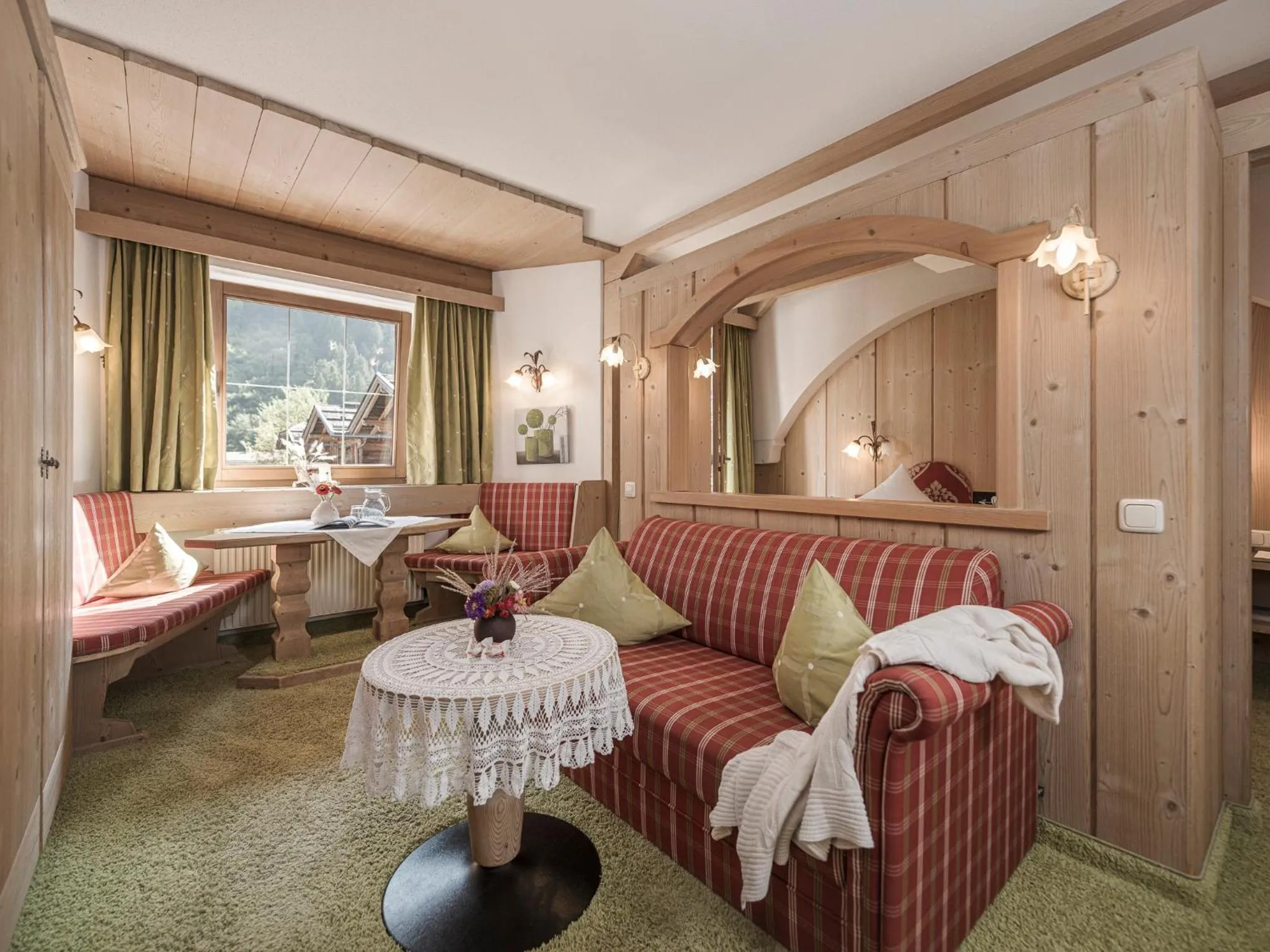 Living room in Apparthotel "Landhaus Veronika"