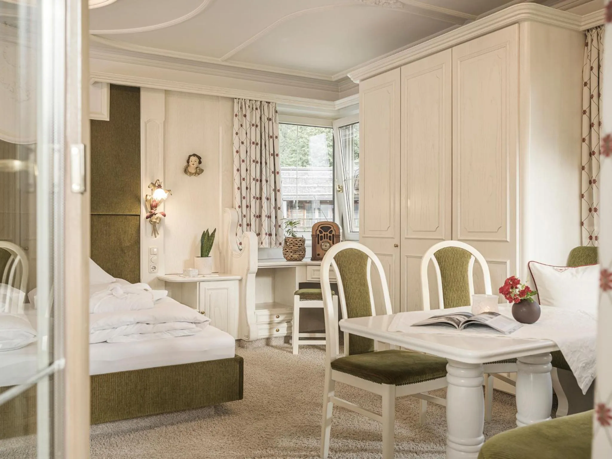 Bedroom in Apparthotel "Landhaus Veronika"