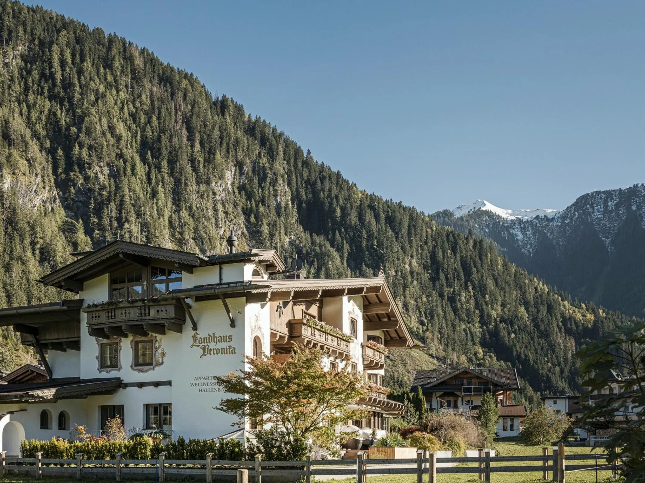 Property building in Apparthotel "Landhaus Veronika"