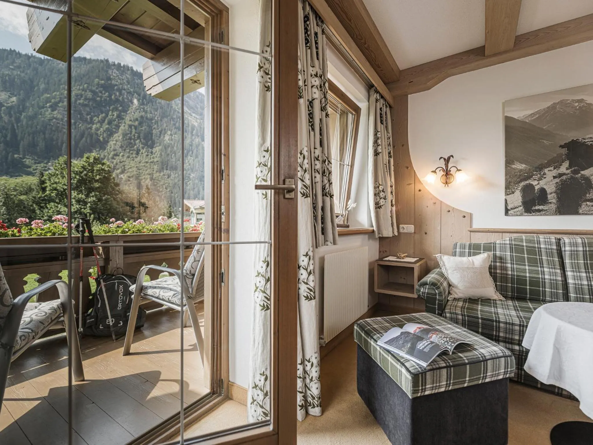 Living room in Apparthotel "Landhaus Veronika"