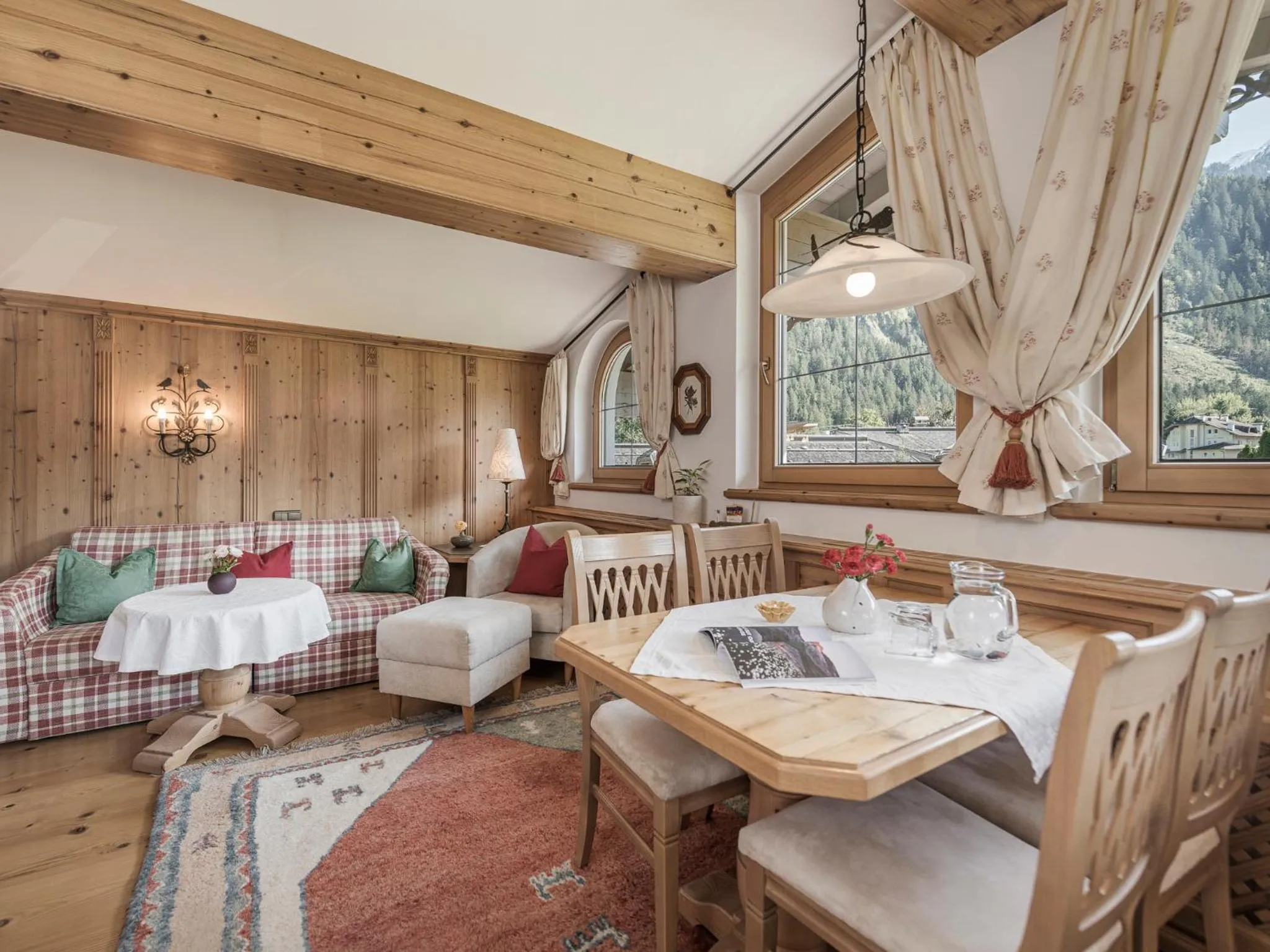 Living room in Apparthotel "Landhaus Veronika"