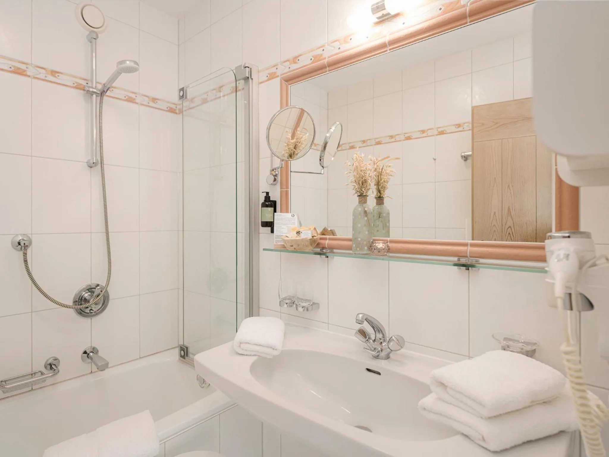 Bathroom in Apparthotel "Landhaus Veronika"