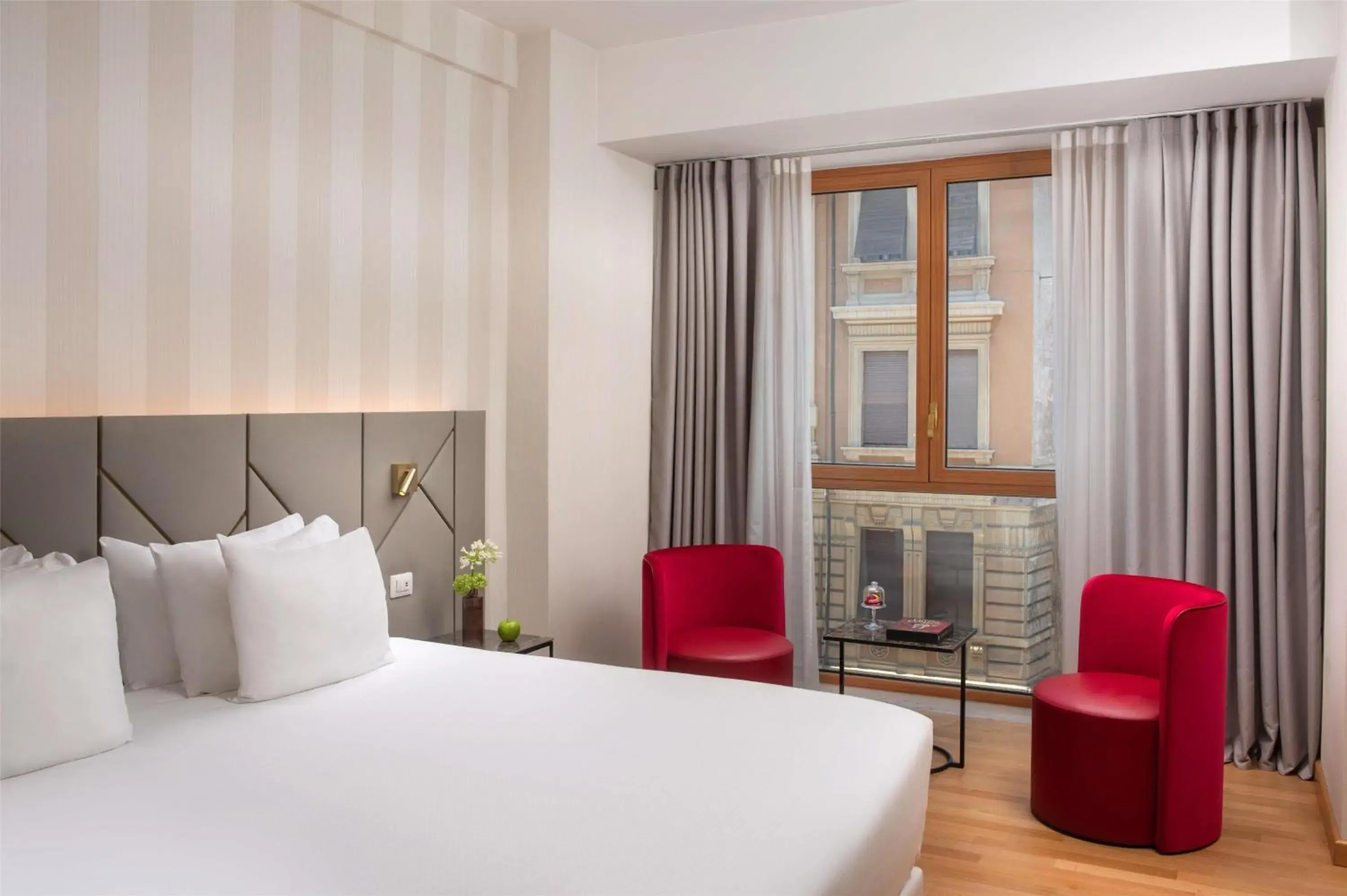 Bedroom, Bed in NH Collection Roma Giustiniano Bedroom, Bed in NH Collection Roma Giustiniano