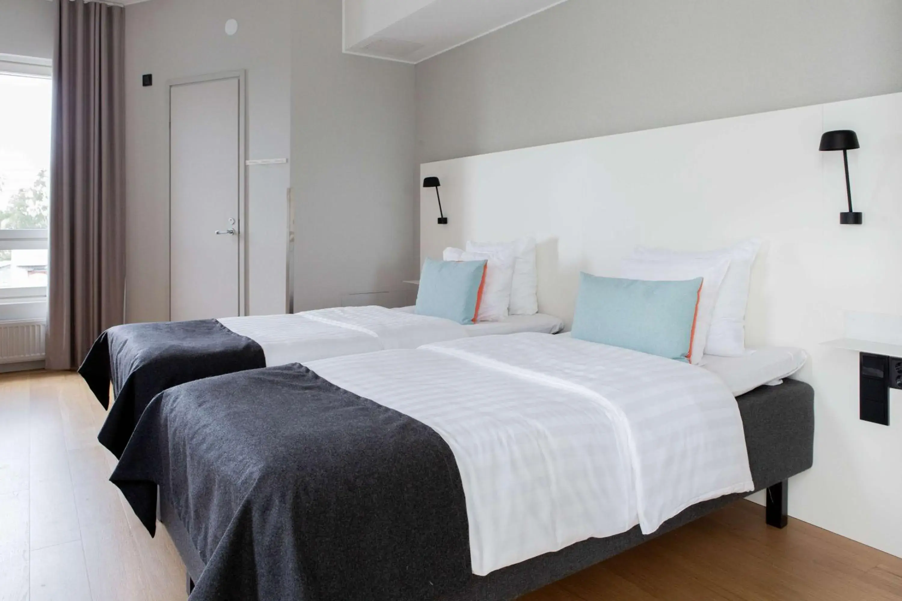 Bedroom, Bed in Scandic Helsinki Aviapolis Bedroom, Bed in Scandic Helsinki Aviapolis