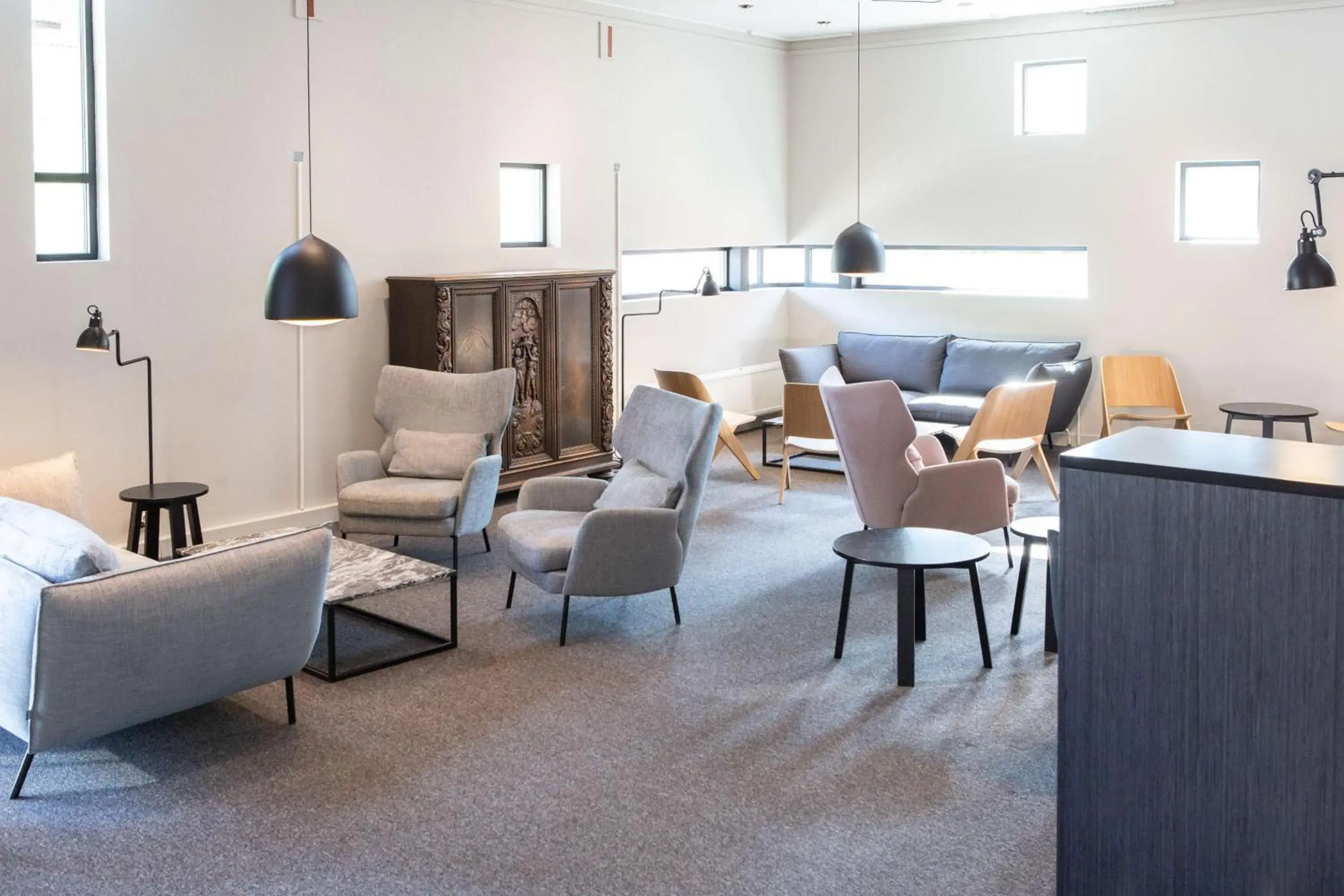 Lobby or reception in Scandic Helsinki Aviapolis Lobby or reception in Scandic Helsinki Aviapolis