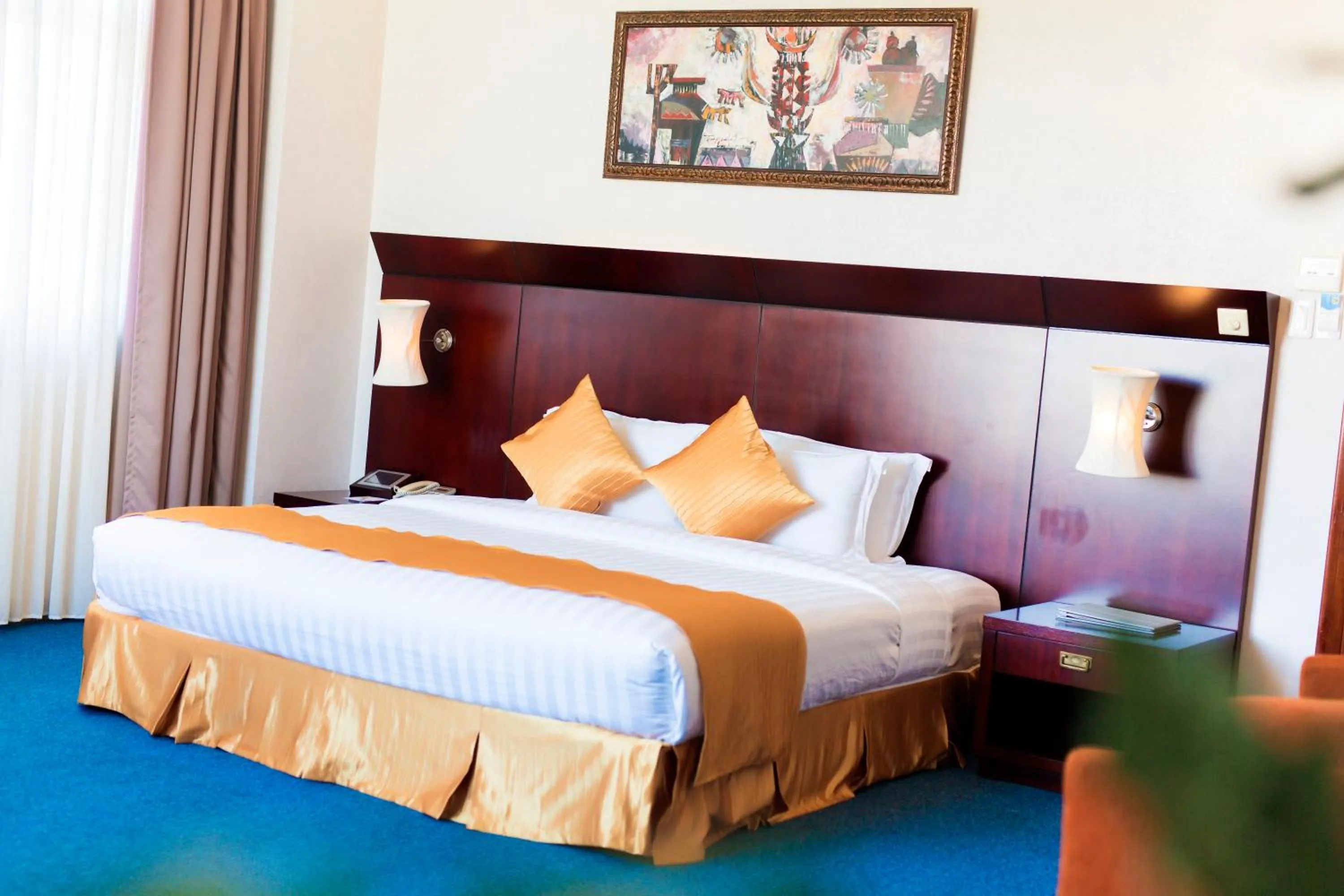 Bed in Dakruco Hotel