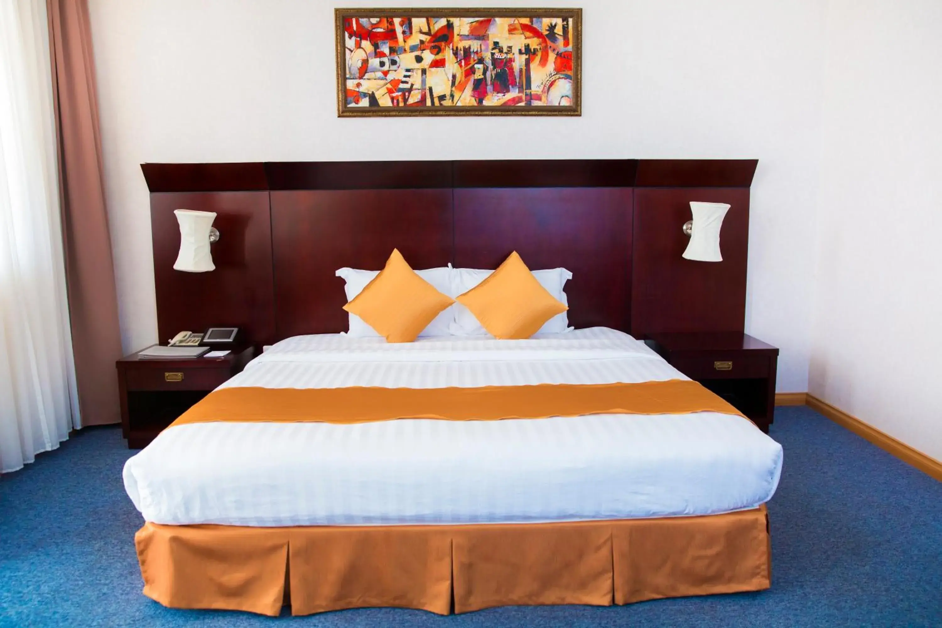 Bed in Dakruco Hotel Bed in Dakruco Hotel