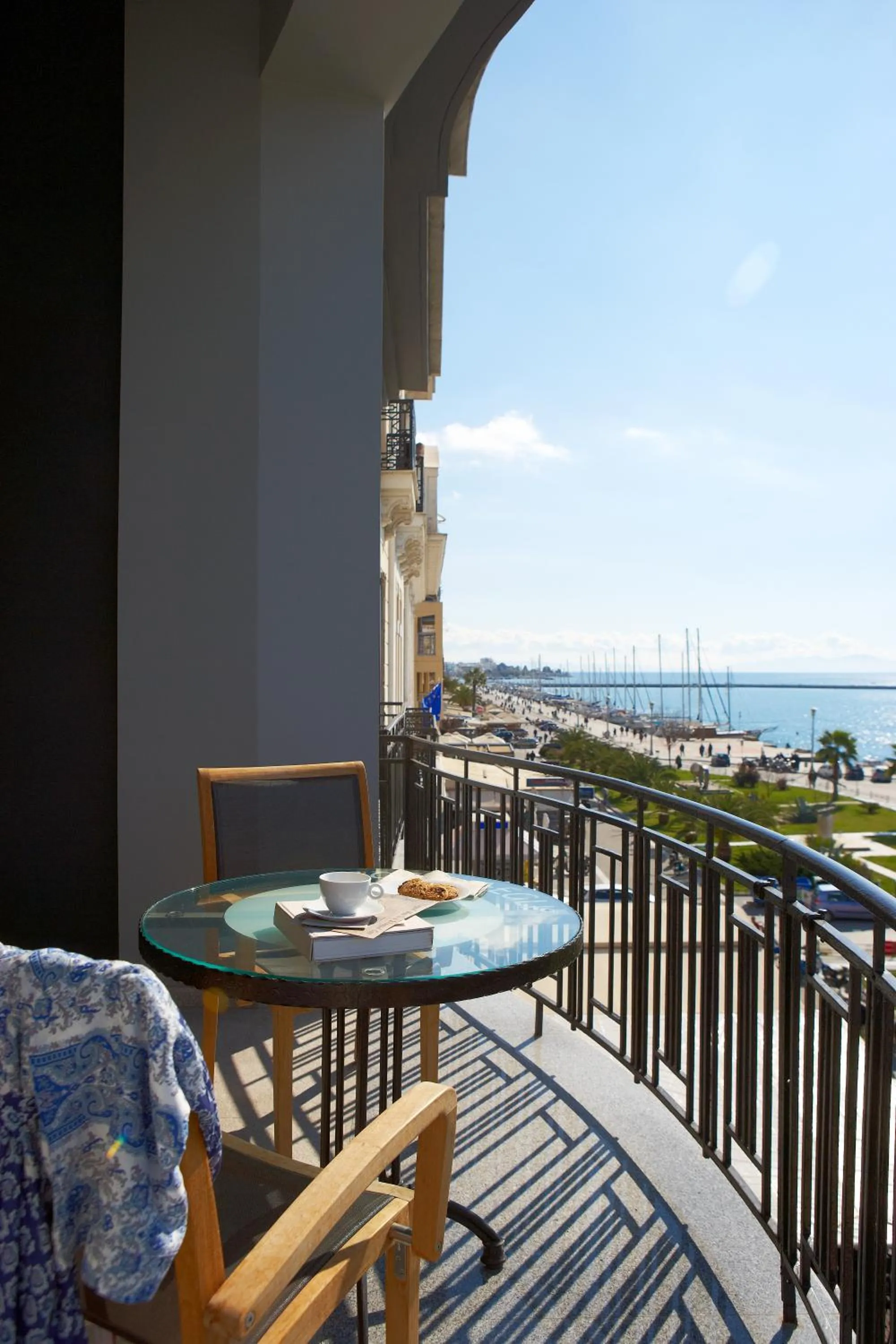 Balcony/Terrace in Aegli Hotel Volos