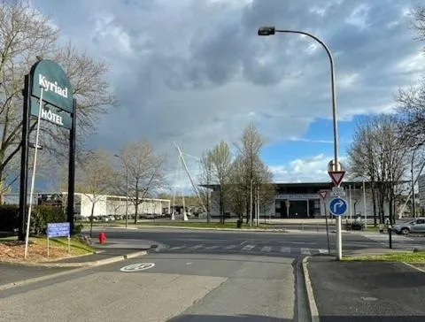 City view in Hotel Restaurant Kyriad Brive Centre