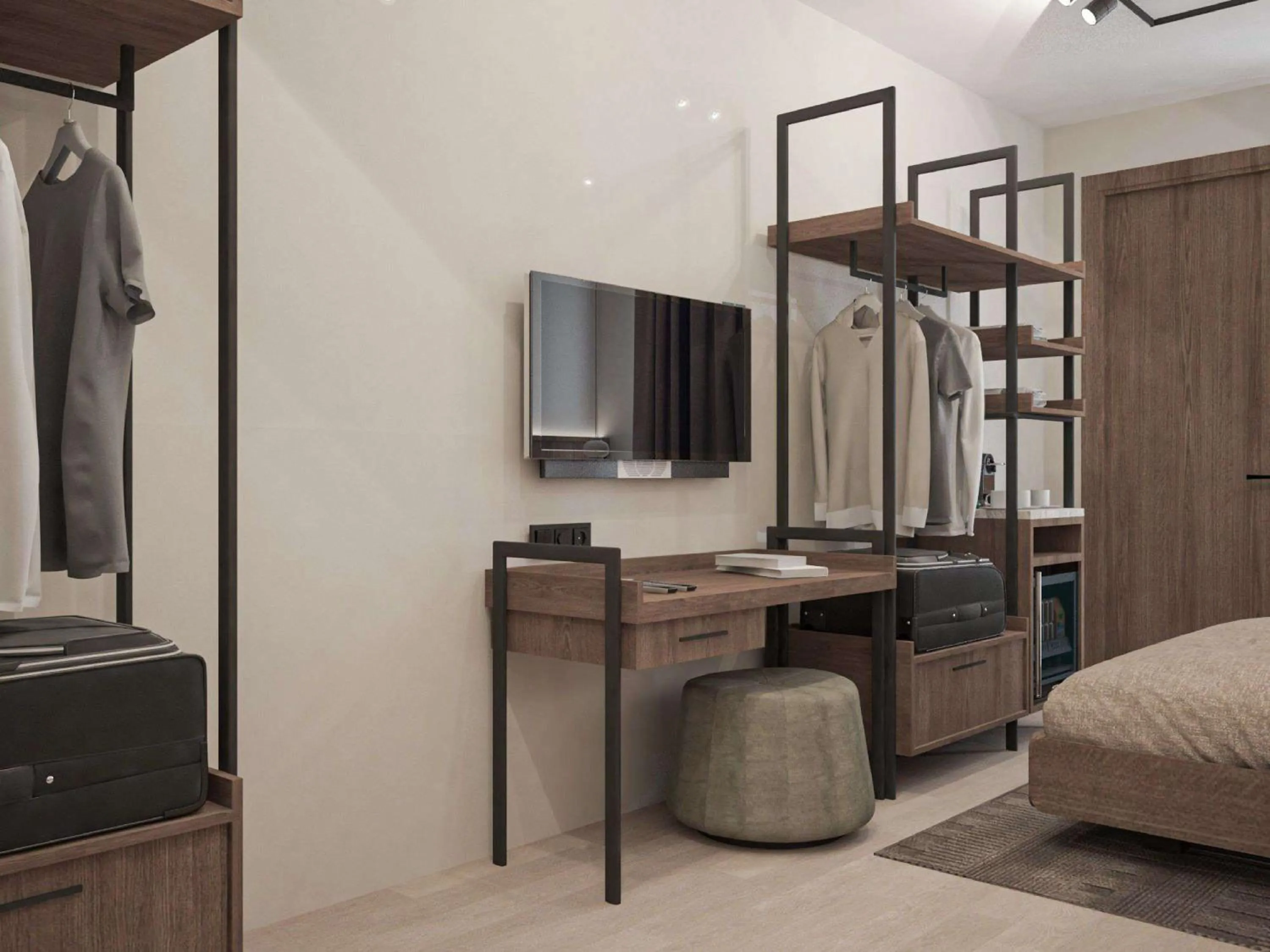 TV and multimedia, Bed in Filion Suites Resort & Spa