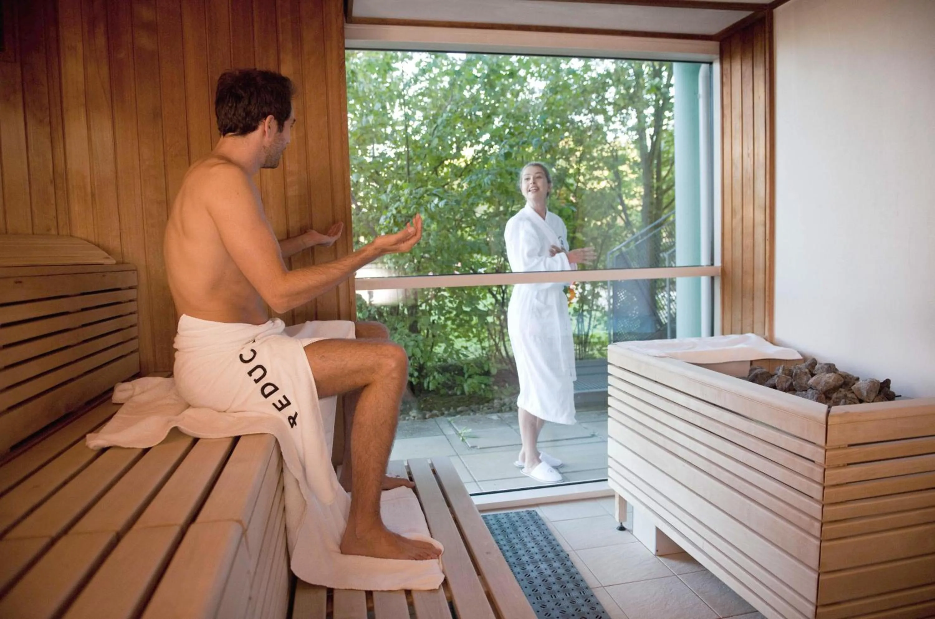 Sauna in Reduce Hotel Thermal Adults only