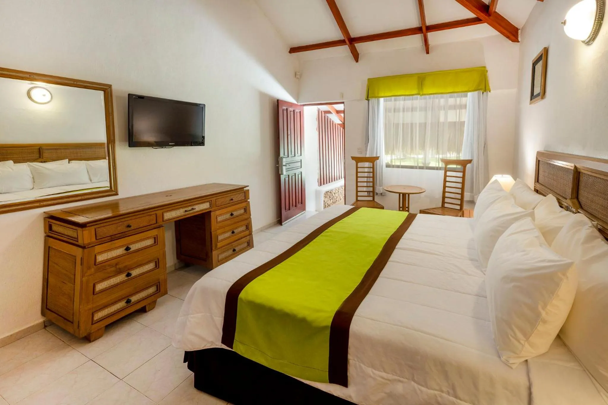 Bedroom, Bed in Viva Dominicus Beach by Wyndham, A Trademark All Inclusive