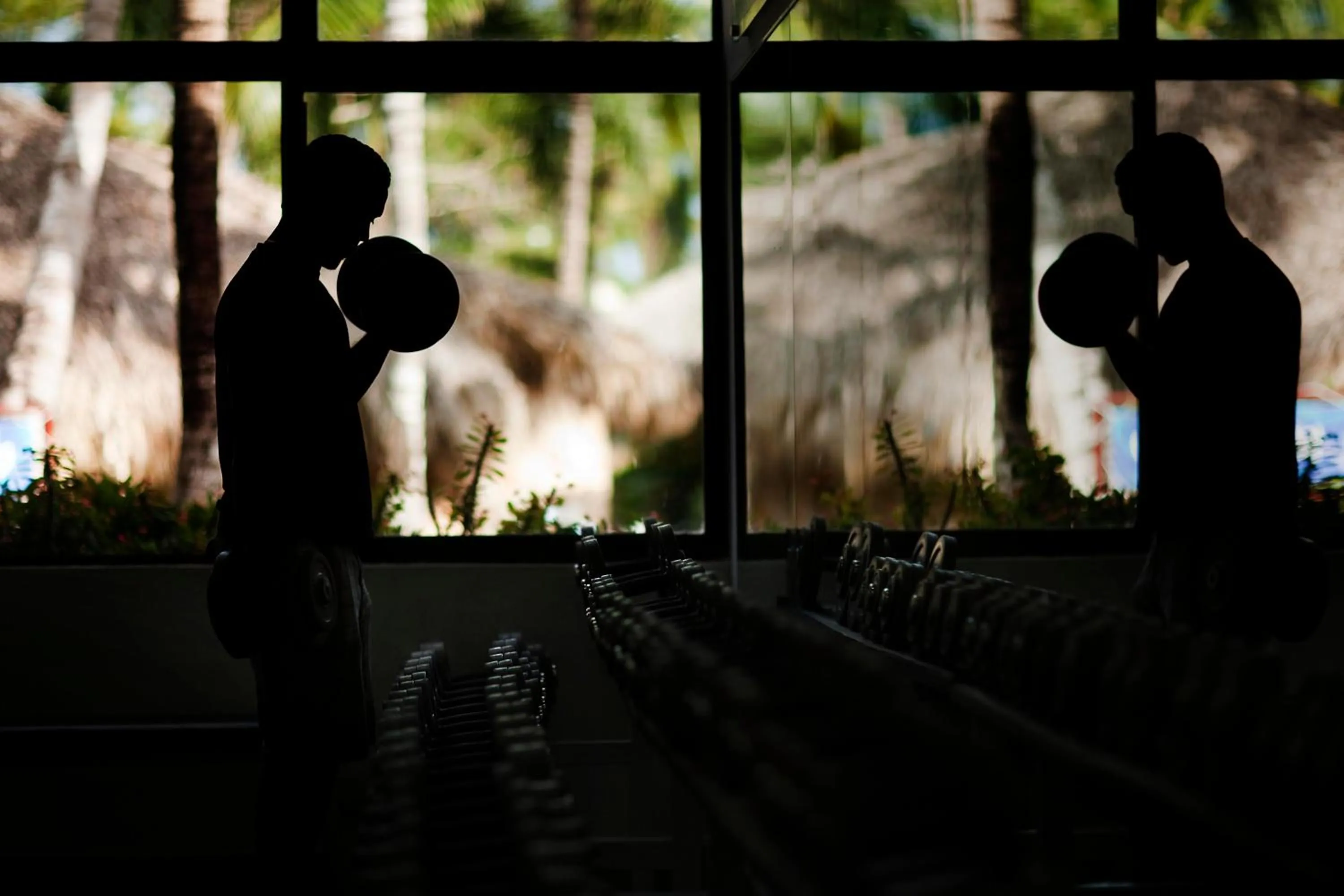 Fitness centre/facilities in Viva Dominicus Beach by Wyndham, A Trademark All Inclusive