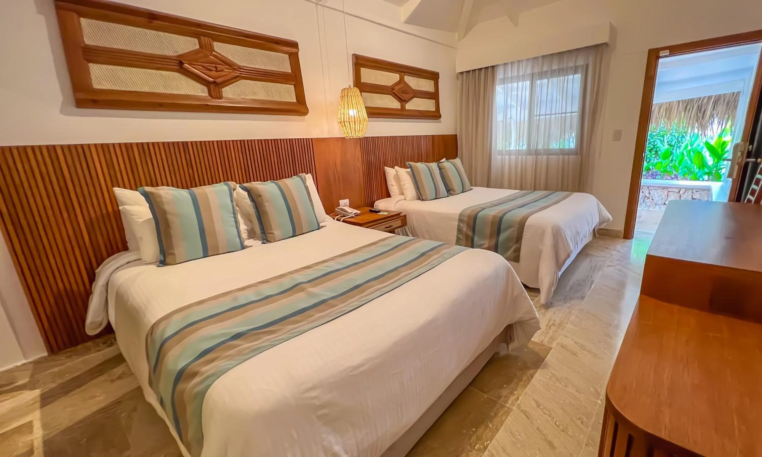 Bedroom, Bed in Viva Dominicus Beach by Wyndham, A Trademark All Inclusive