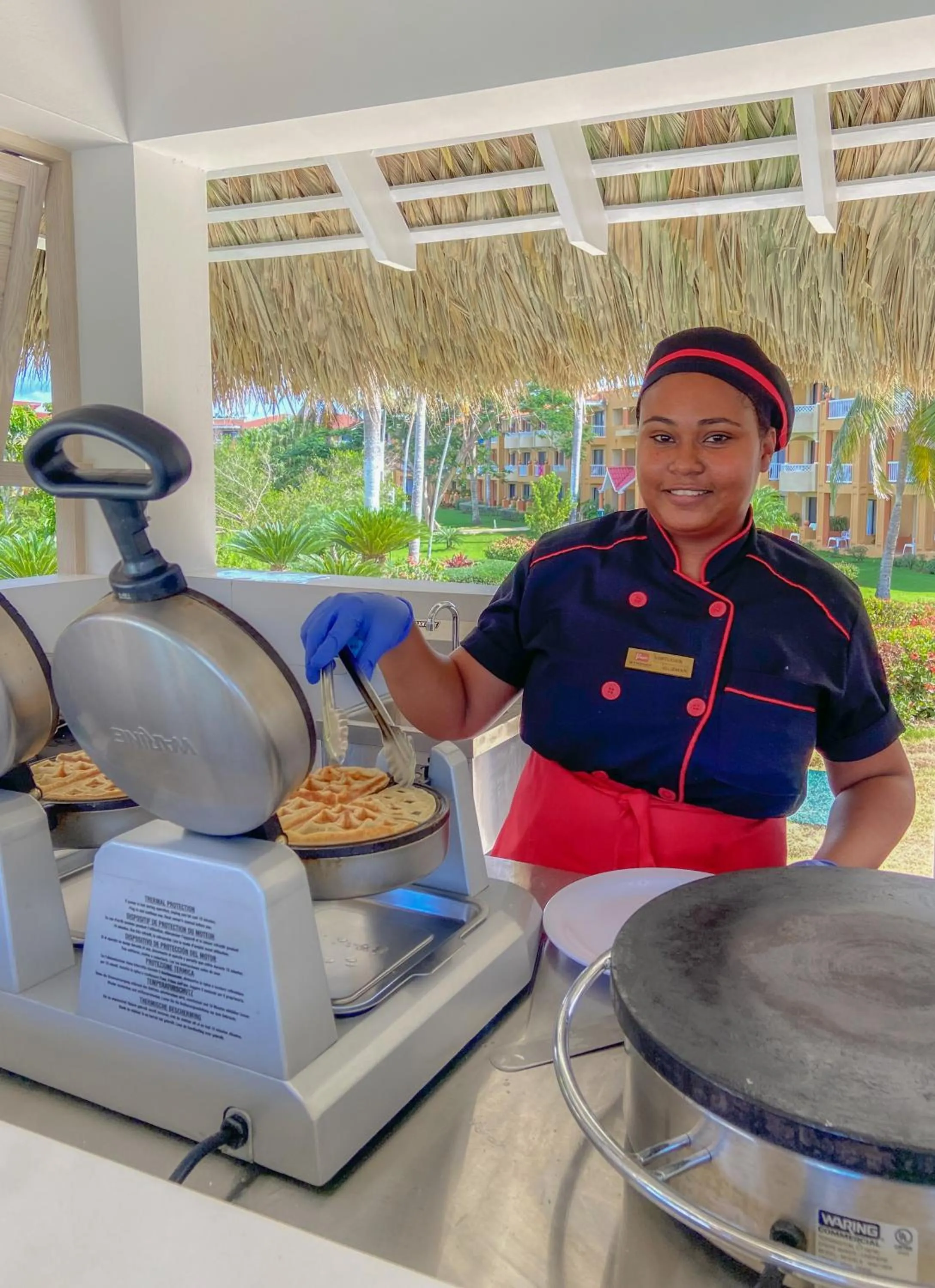 Breakfast in Viva Dominicus Palace by Wyndham, A Trademark All Inclusive
