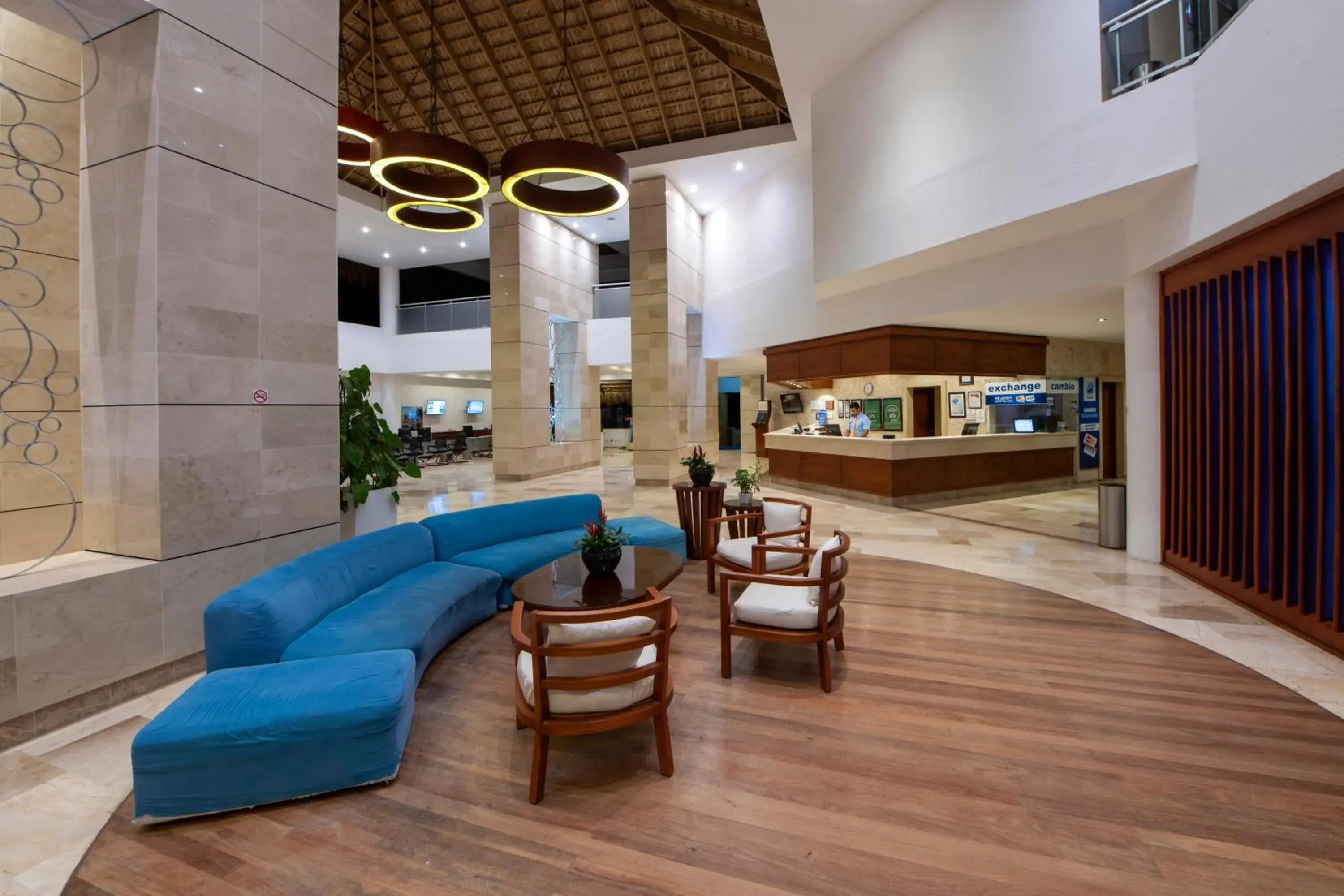 Lobby or reception in Viva Dominicus Palace by Wyndham, A Trademark All Inclusive Lobby or reception in Viva Dominicus Palace by Wyndham, A Trademark All Inclusive