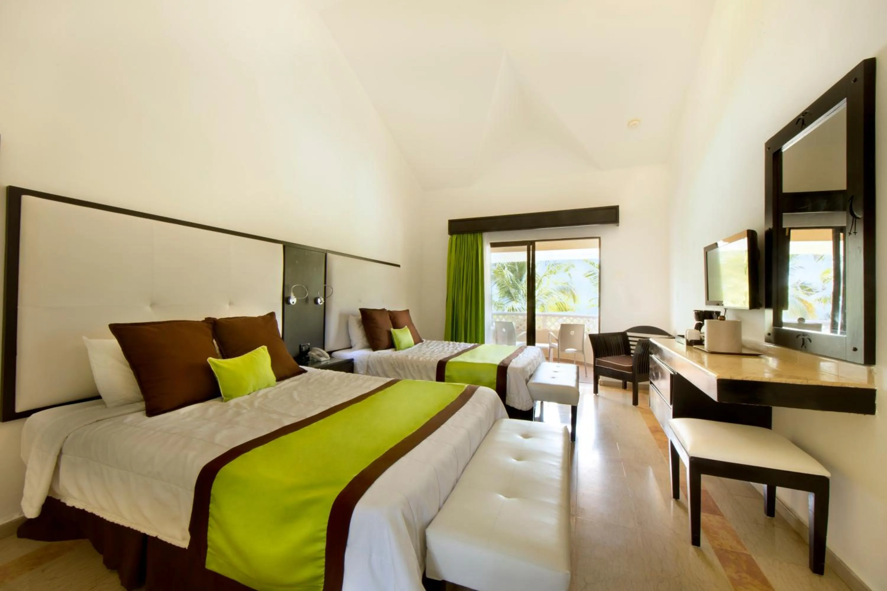 Bedroom, Bed in Viva Dominicus Palace by Wyndham, A Trademark All Inclusive