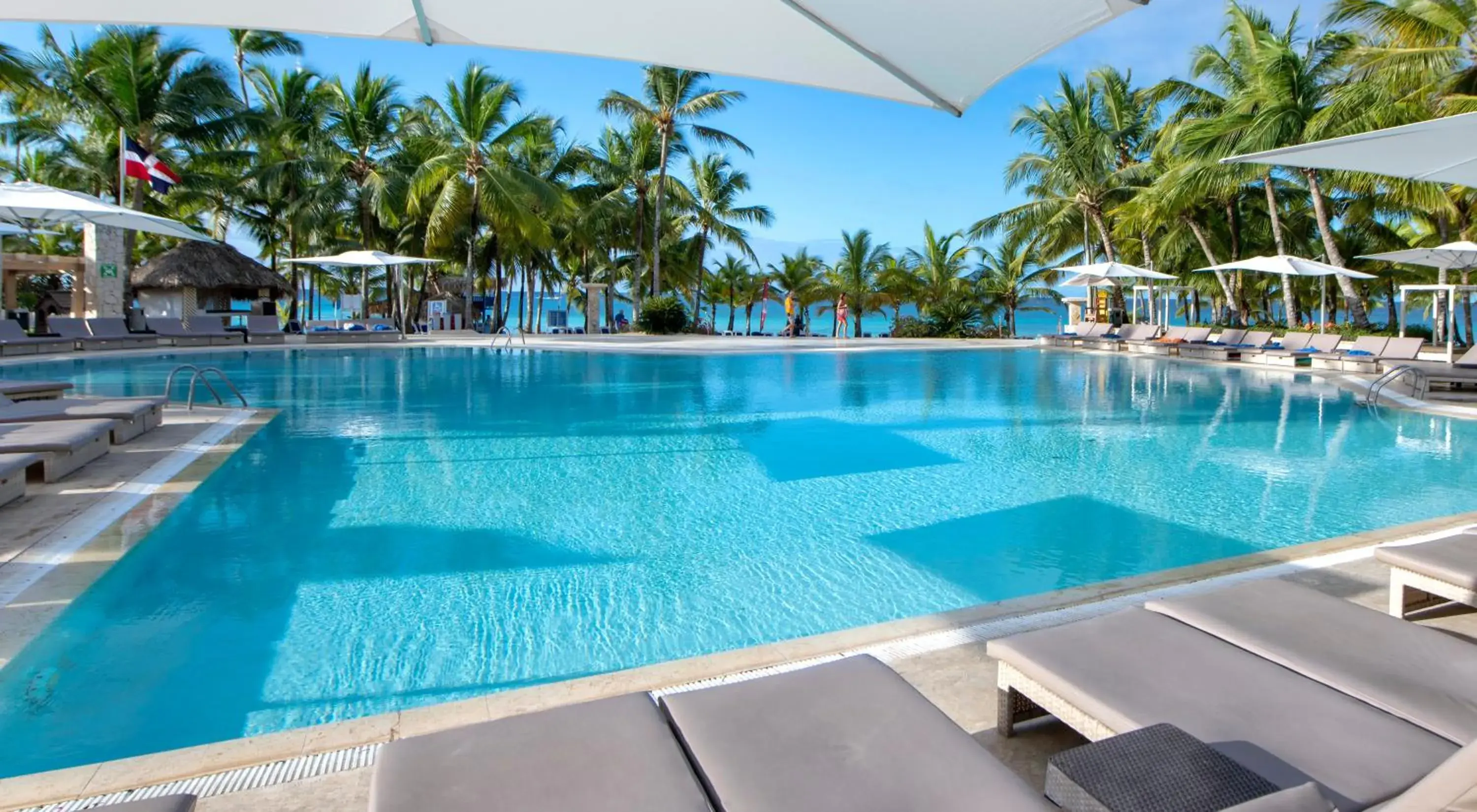 Swimming pool in Viva Dominicus Palace by Wyndham, A Trademark All Inclusive Swimming pool in Viva Dominicus Palace by Wyndham, A Trademark All Inclusive